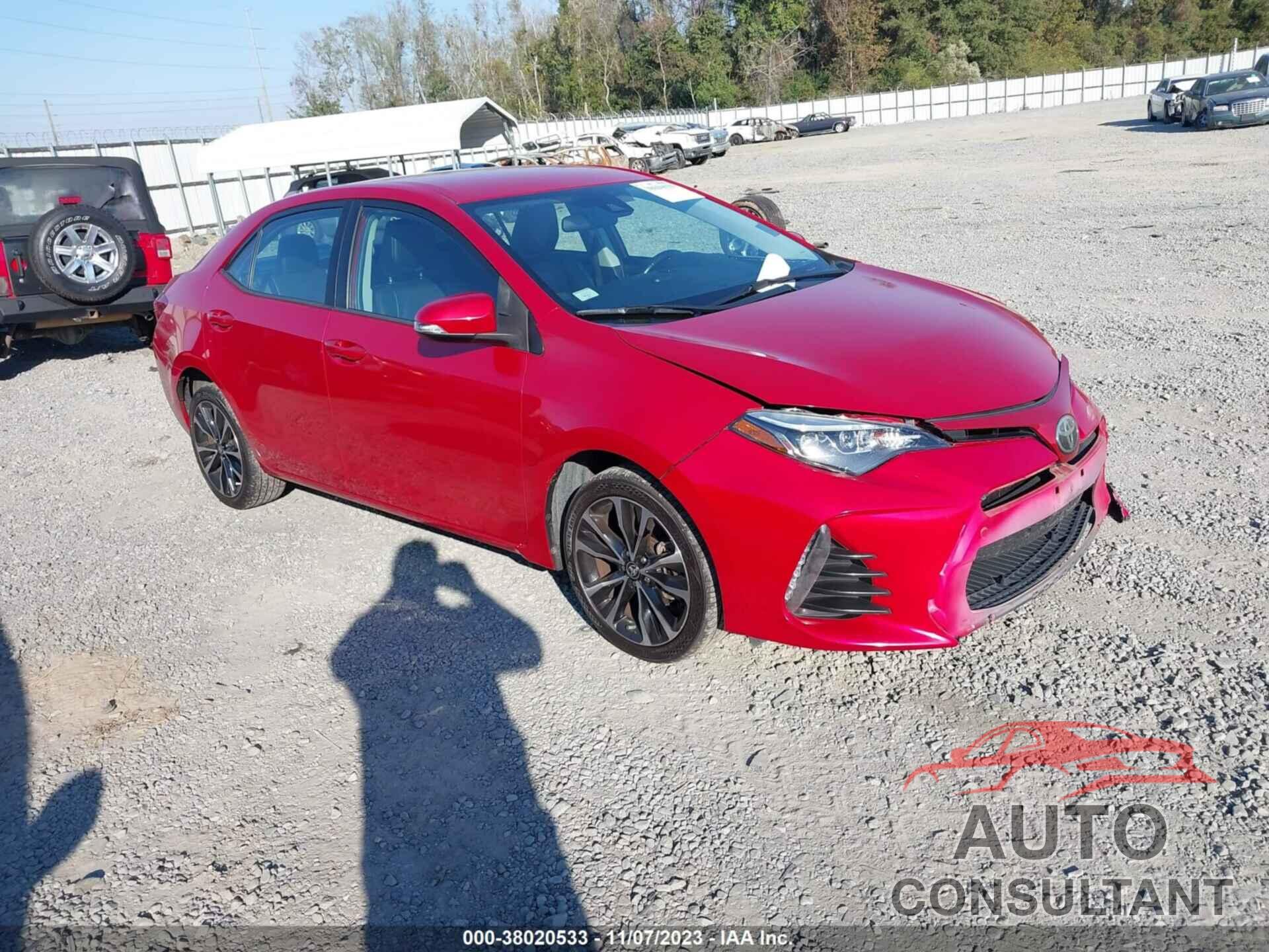 TOYOTA COROLLA 2019 - 5YFBURHE6KP889171