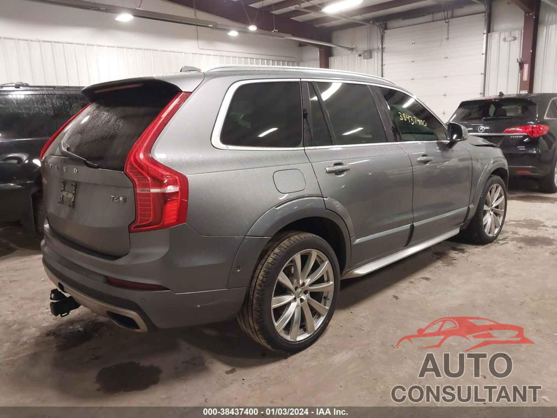 VOLVO XC90 2016 - YV4A22PL1G1001234