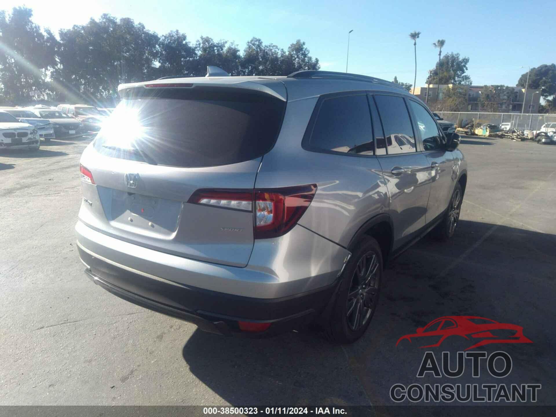 HONDA PILOT 2022 - 5FNYF5H38NB007106