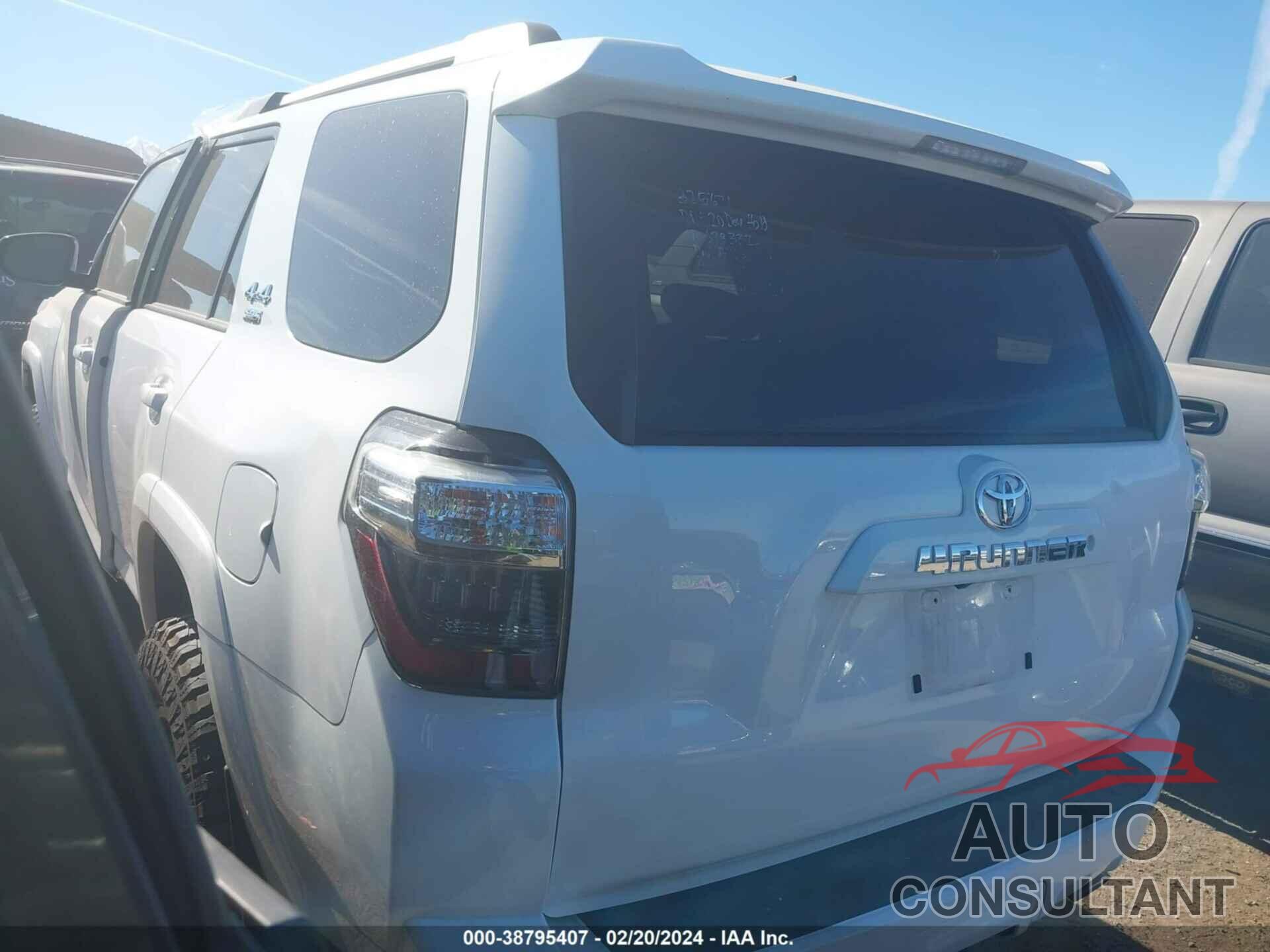 TOYOTA 4RUNNER 2019 - JTEBU5JR6K5628332