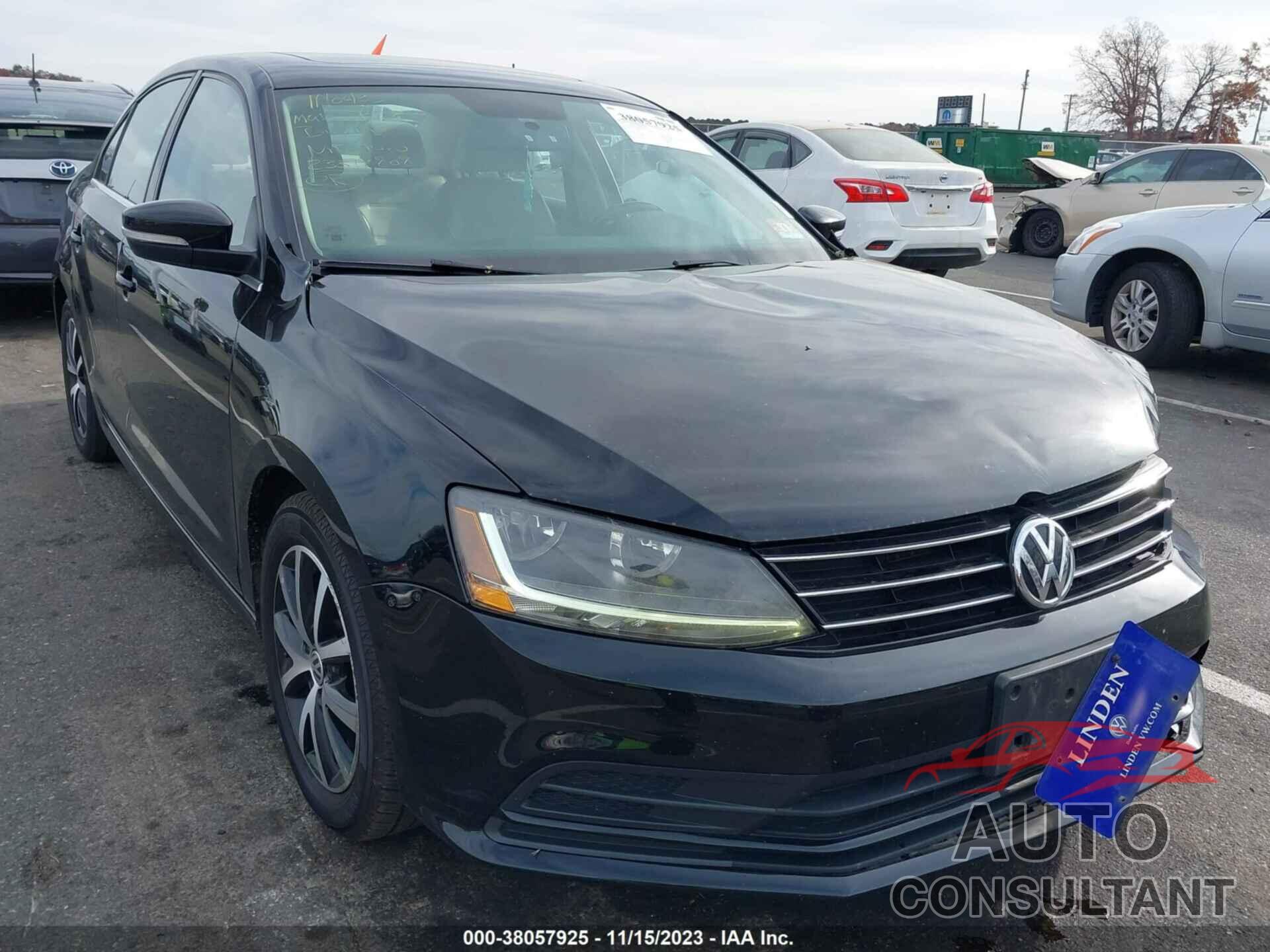VOLKSWAGEN JETTA 2017 - 3VWDB7AJ6HM298197
