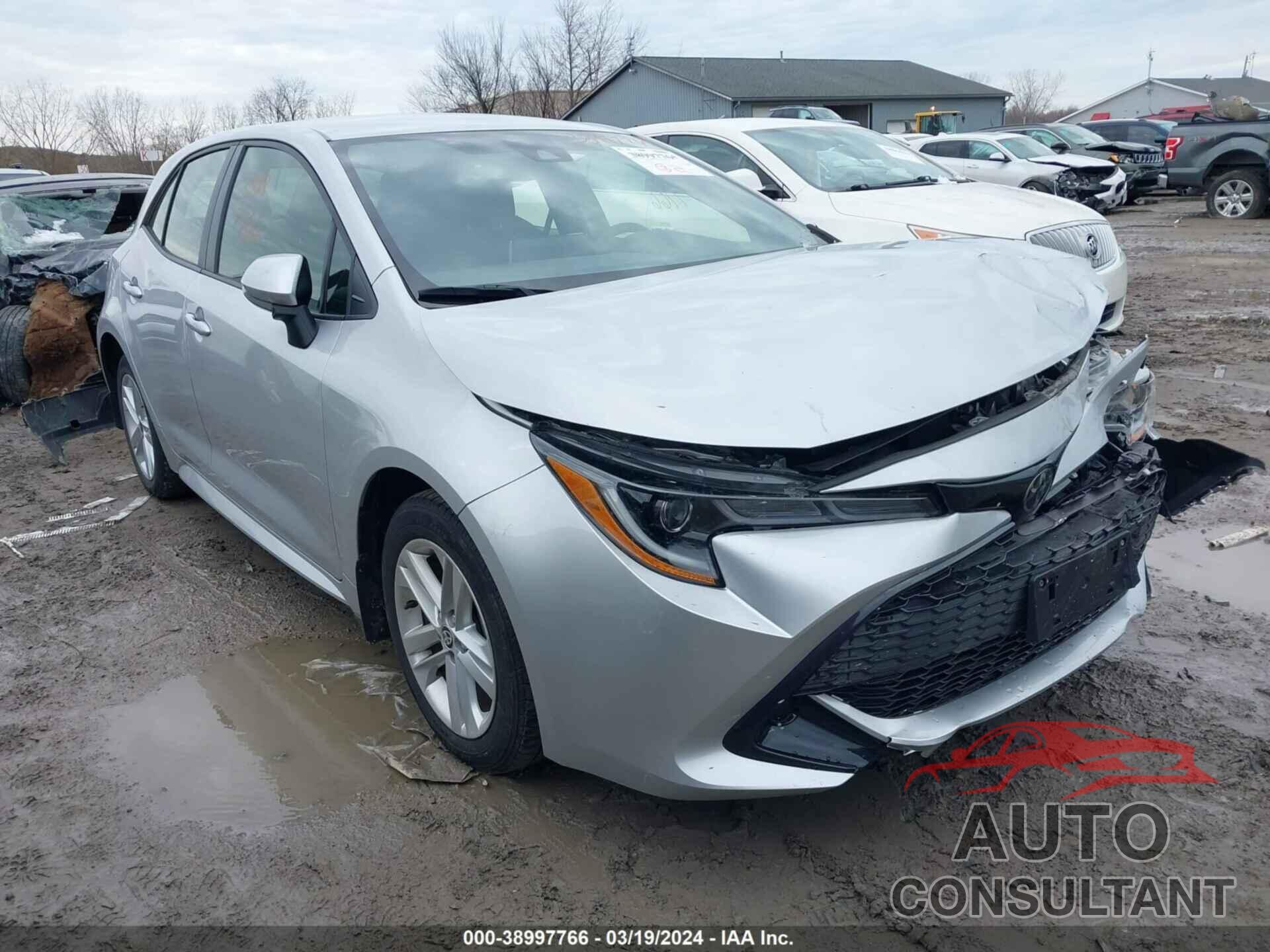 TOYOTA COROLLA 2019 - JTNK4RBE4K3017598