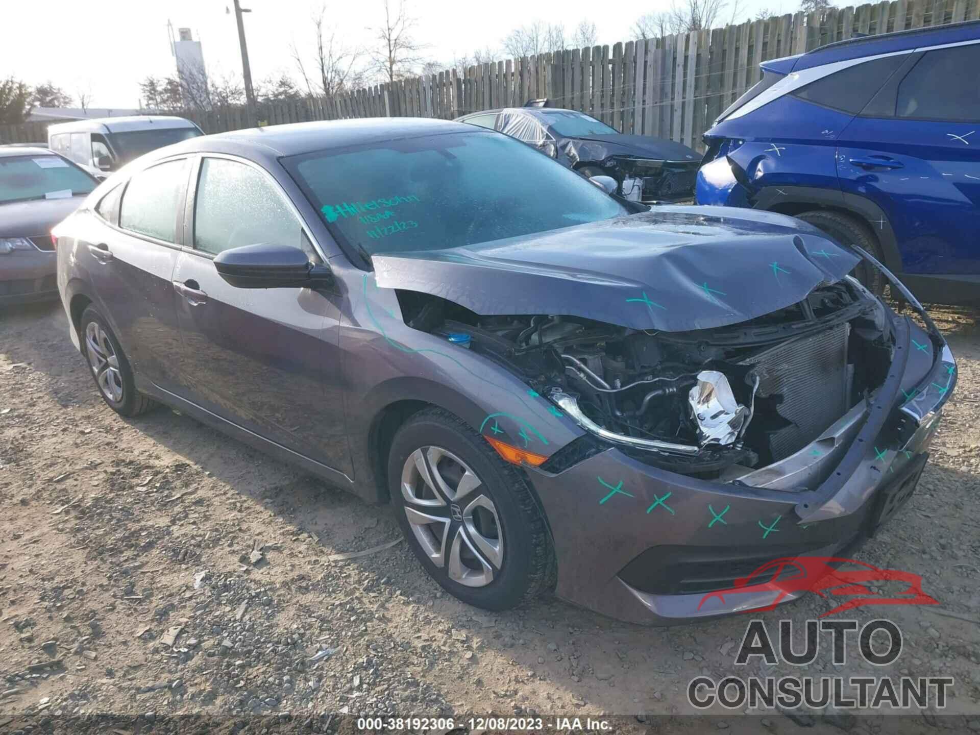 HONDA CIVIC 2017 - 2HGFC2F51HH544158