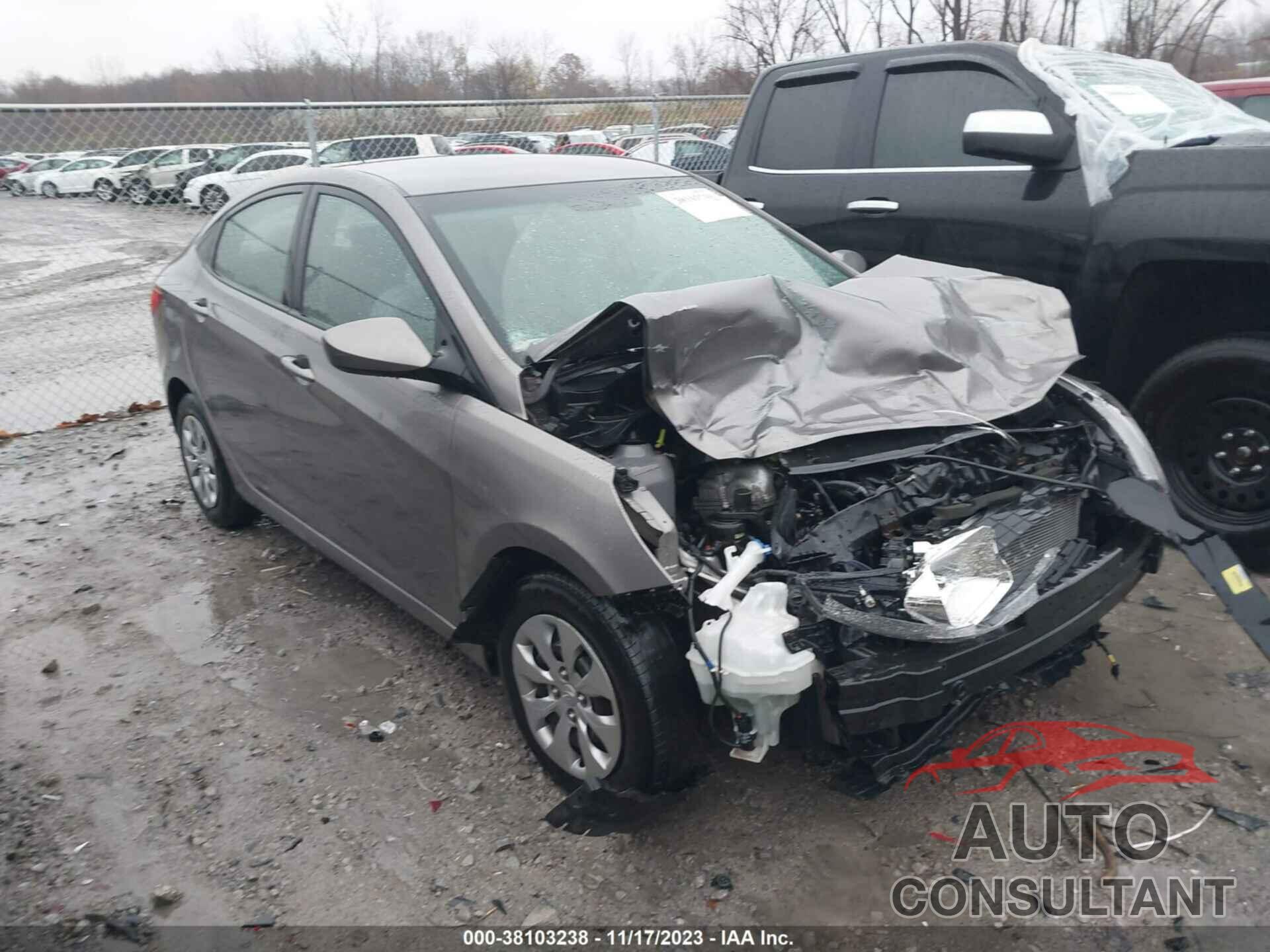 HYUNDAI ACCENT 2017 - KMHCT4AE1HU358472