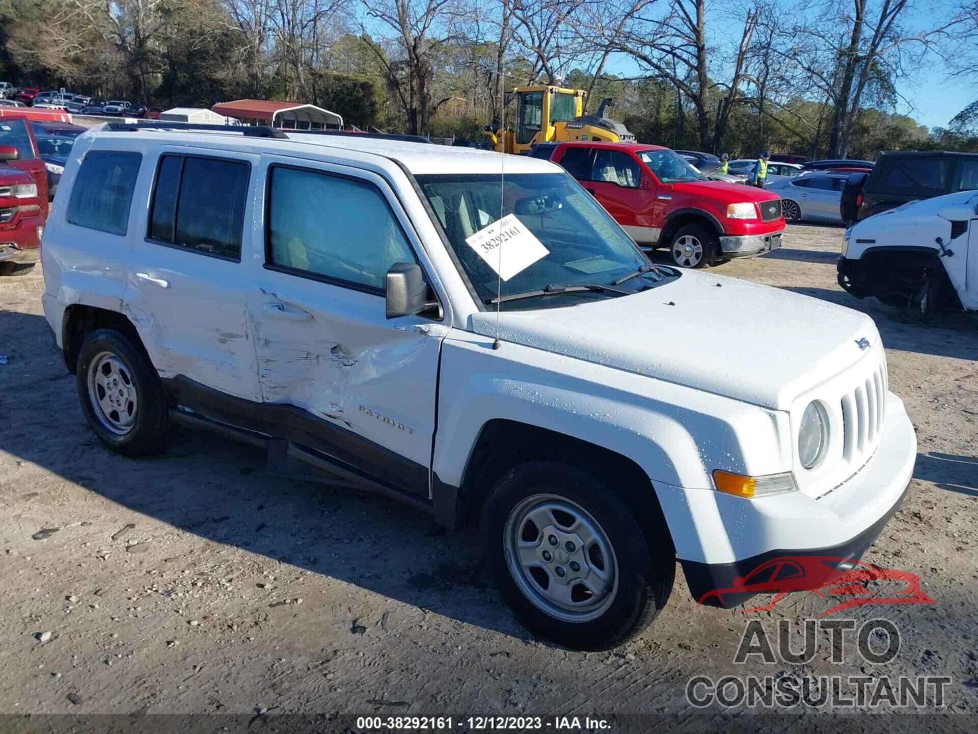 JEEP PATRIOT 2017 - 1C4NJPBAXHD115467