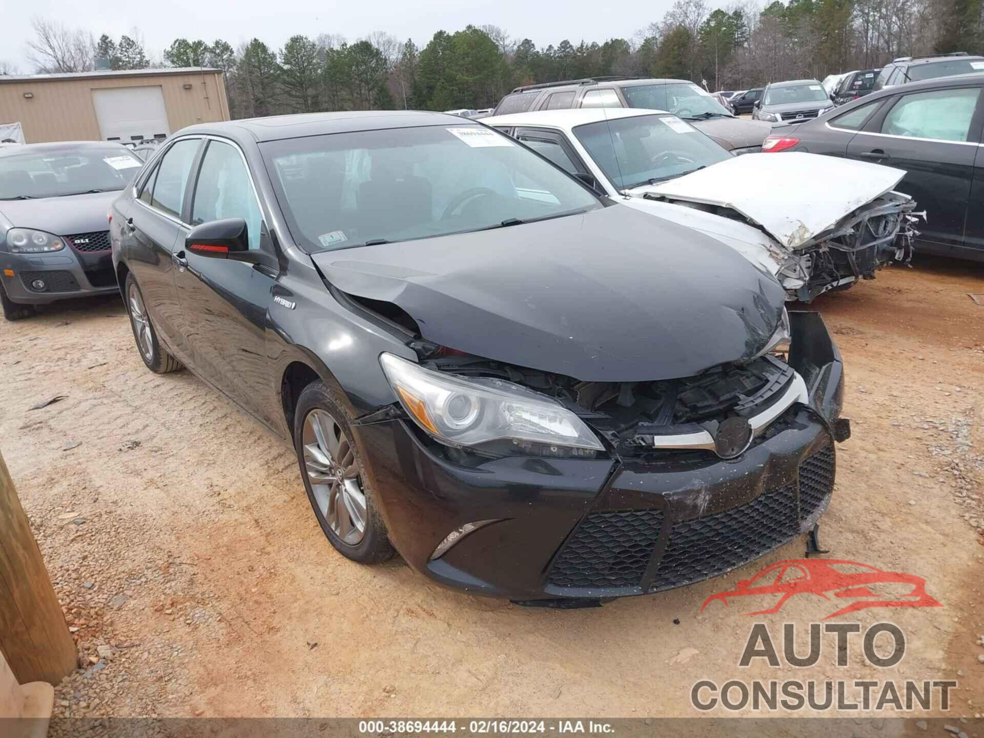 TOYOTA CAMRY 2016 - 4T1BD1FK9GU192495