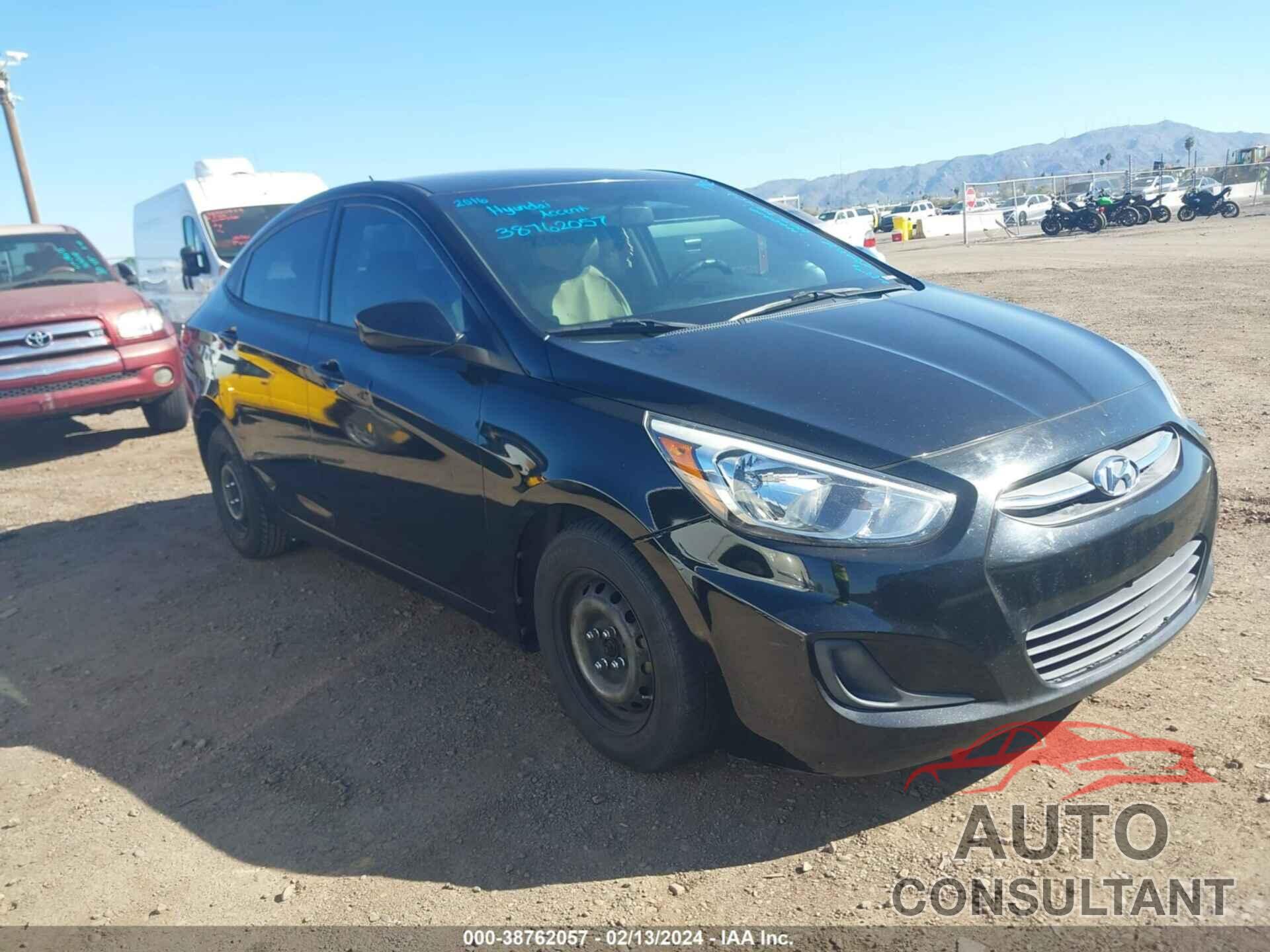 HYUNDAI ACCENT 2016 - KMHCT4AE1GU145875