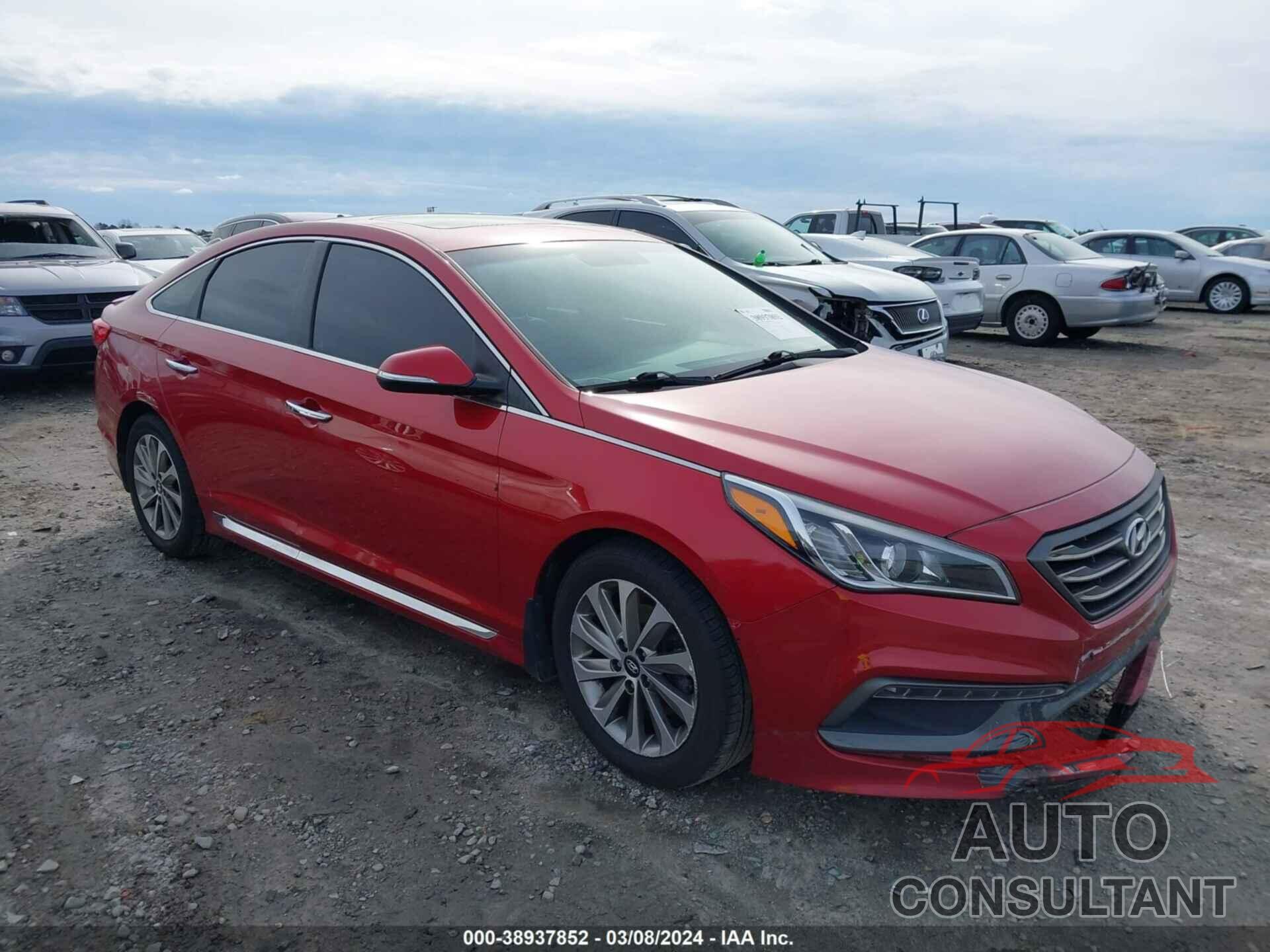 HYUNDAI SONATA 2017 - 5NPE34AF2HH483111