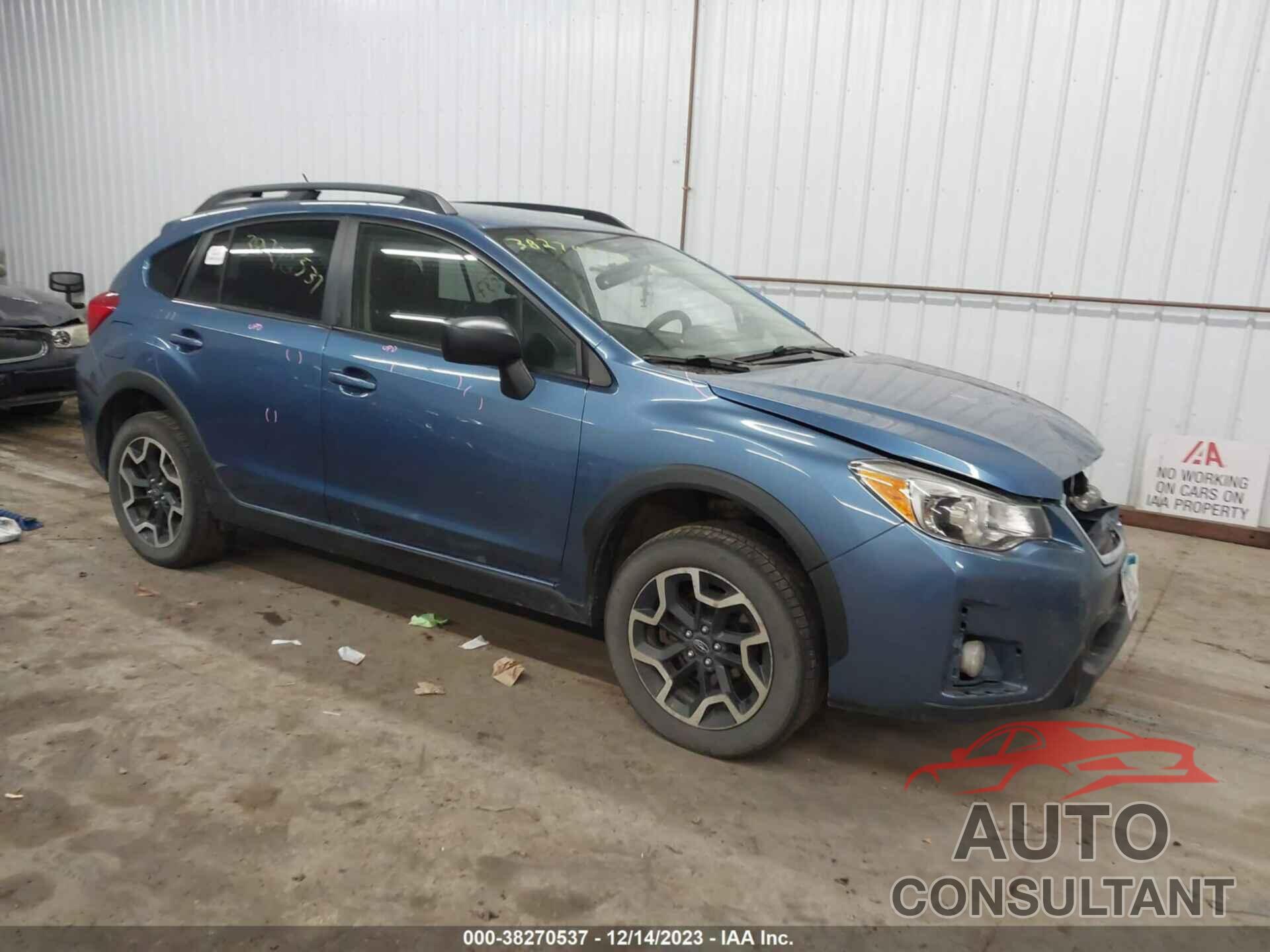 SUBARU CROSSTREK 2017 - JF2GPAAC1HG230238