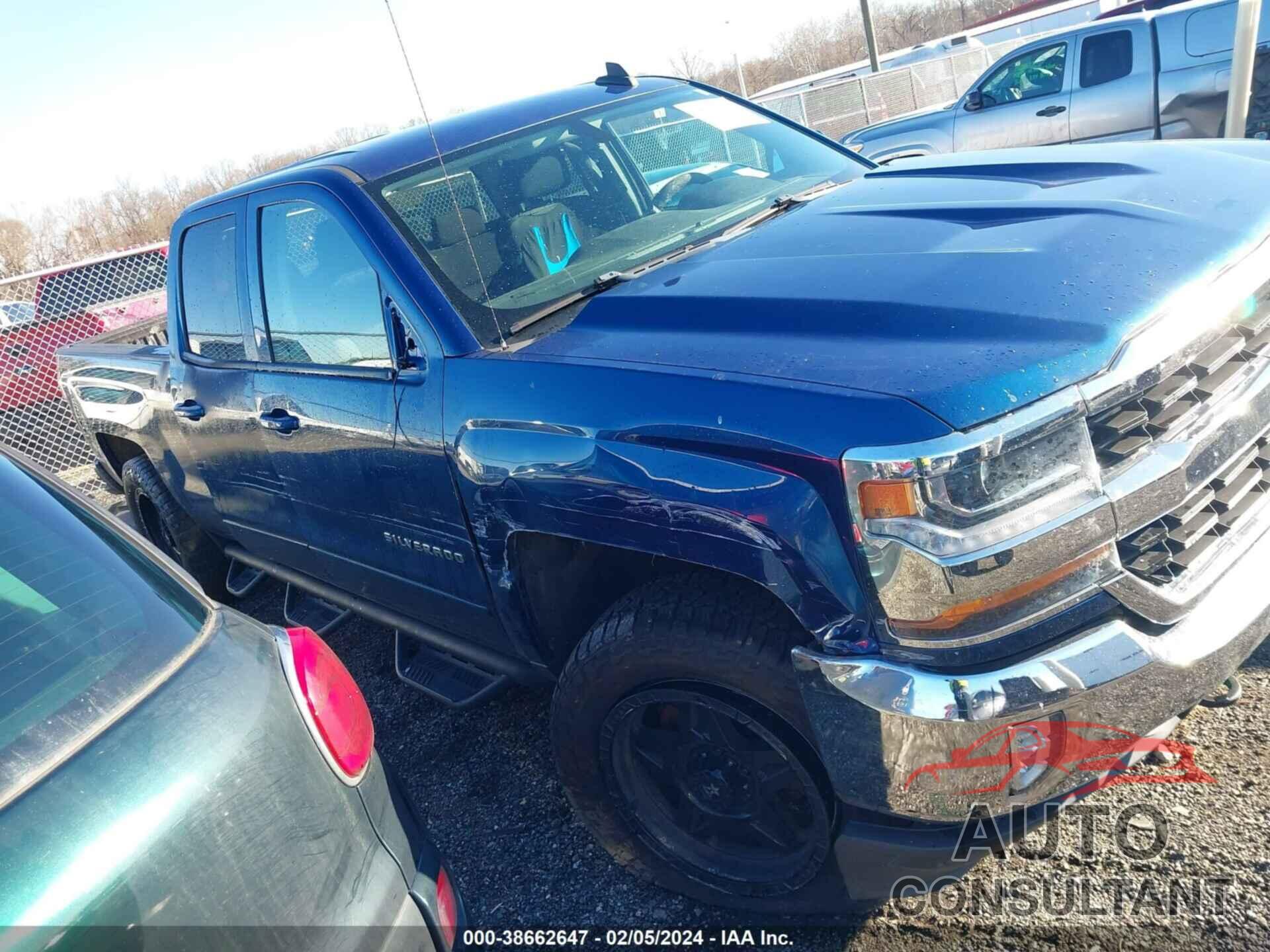 CHEVROLET SILVERADO 1500 2016 - 1GCVKREH7GZ109385