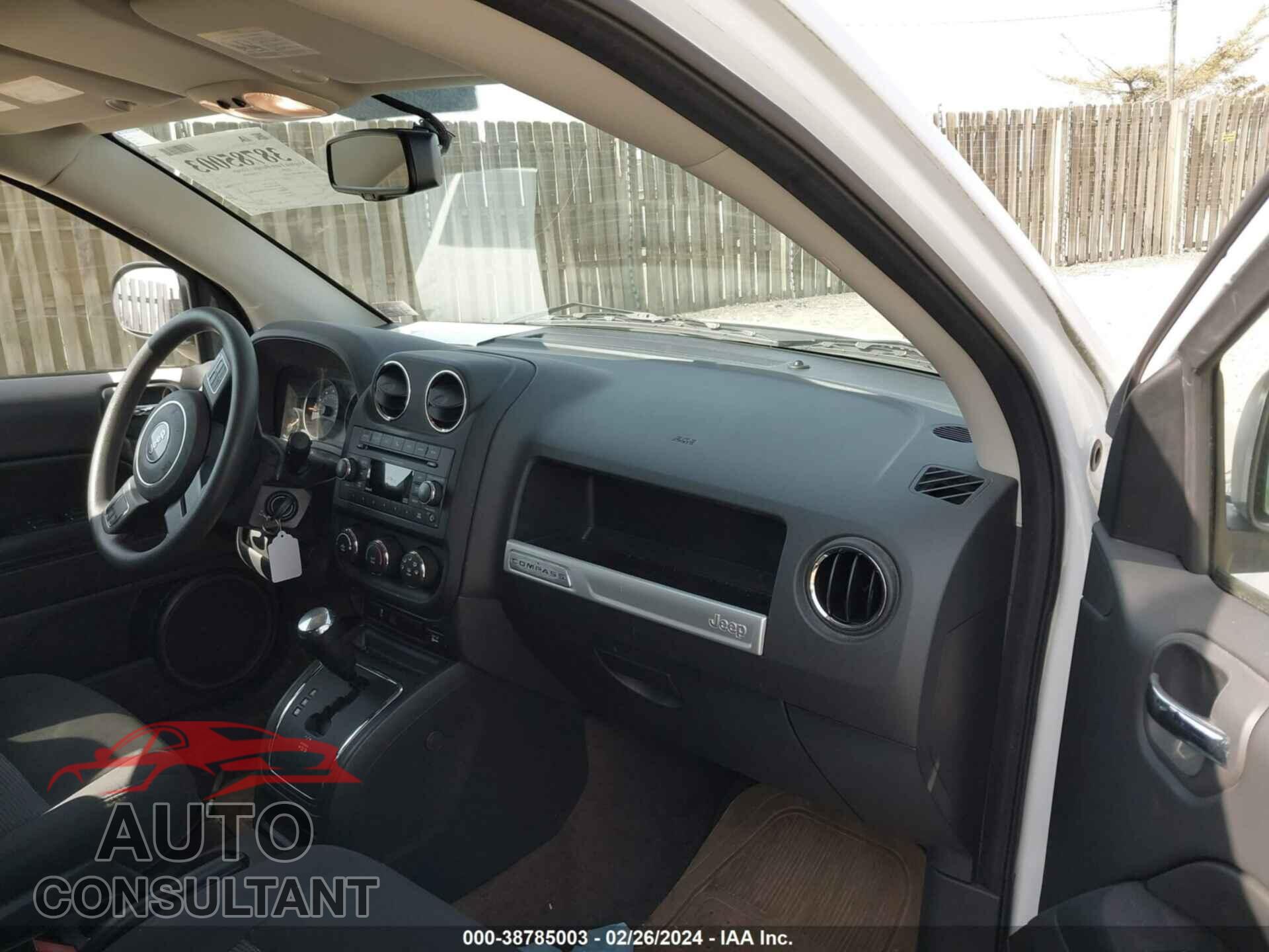 JEEP COMPASS 2017 - 1C4NJDBB2HD173323
