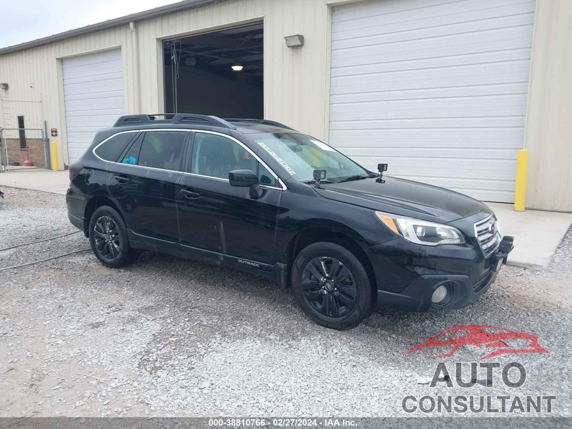SUBARU OUTBACK 2016 - 4S4BSAFC2G3322363