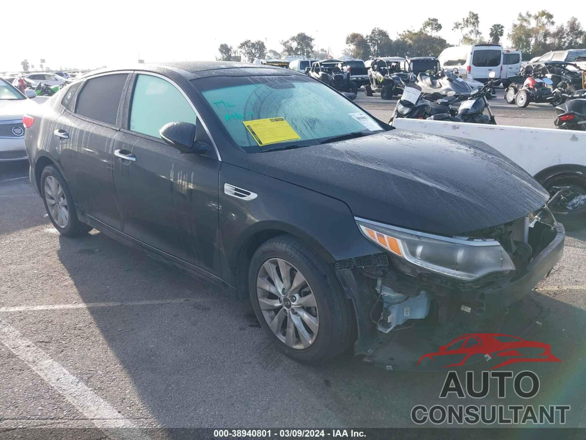 KIA OPTIMA 2016 - 5XXGU4L30GG010701