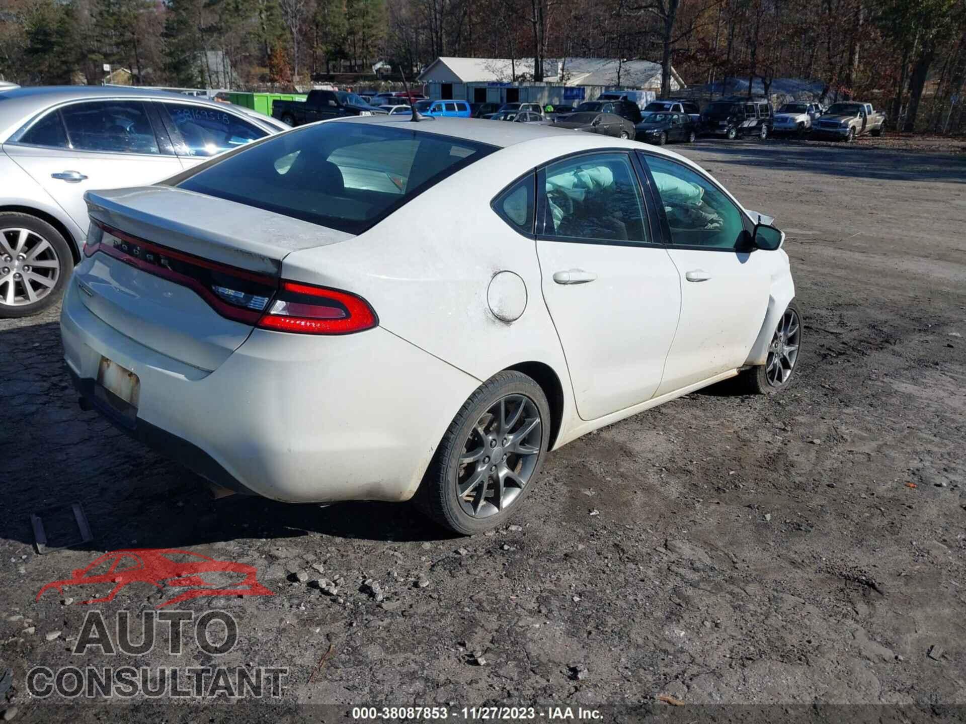 DODGE DART 2015 - 1C3CDFAAXFD142356