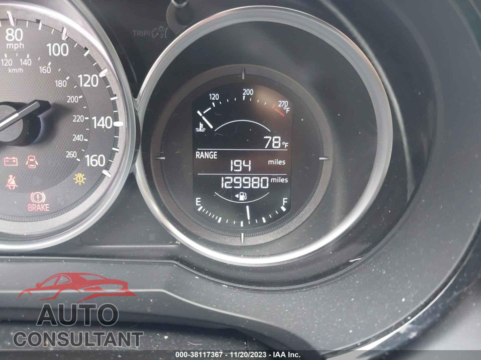 MAZDA CX-9 2016 - JM3TCACY1G0117681