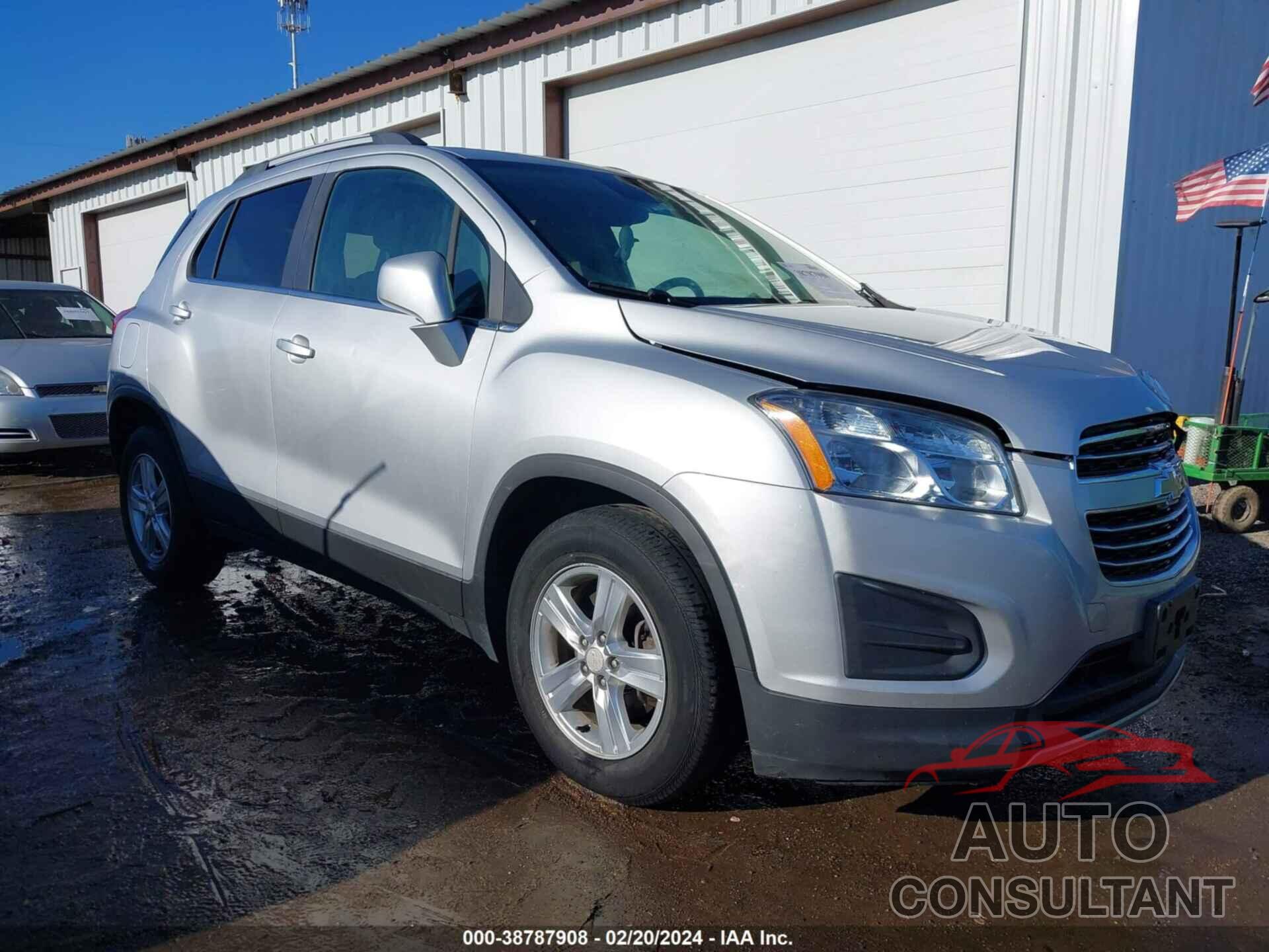 CHEVROLET TRAX 2016 - 3GNCJLSB8GL279082