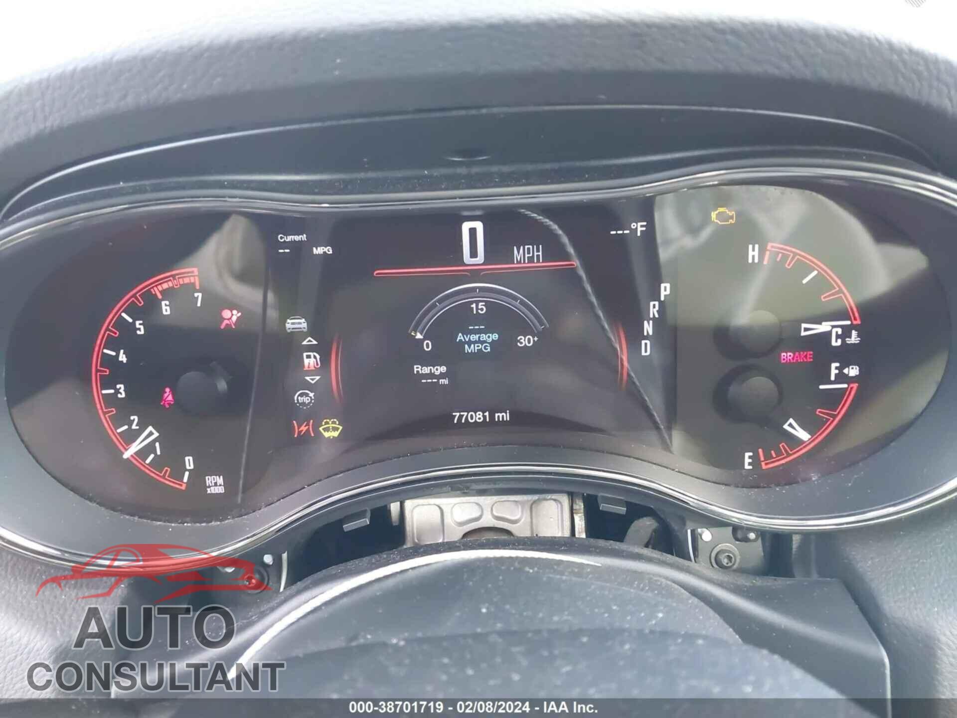 DODGE DURANGO 2018 - 1C4SDHCT3JC143252