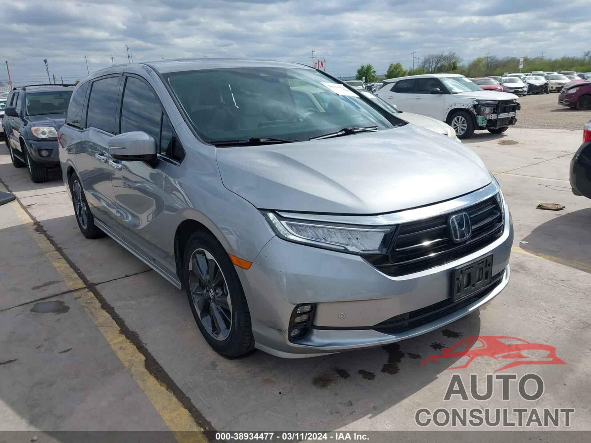 HONDA ODYSSEY 2022 - 5FNRL6H93NB024516