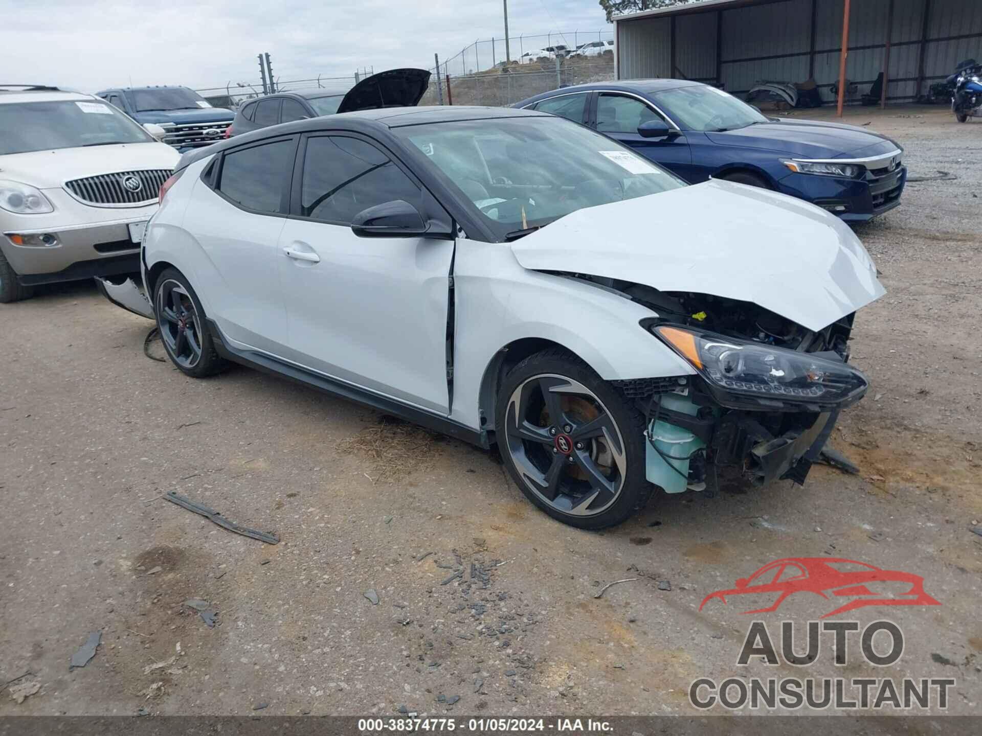 HYUNDAI VELOSTER 2019 - KMHTH6AB2KU008617