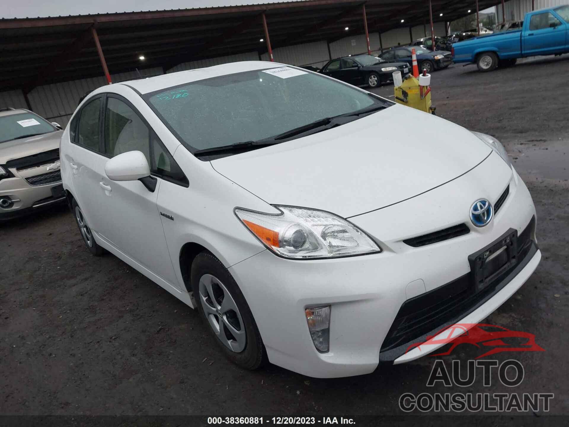 TOYOTA PRIUS 2015 - JTDKN3DU3F0463820