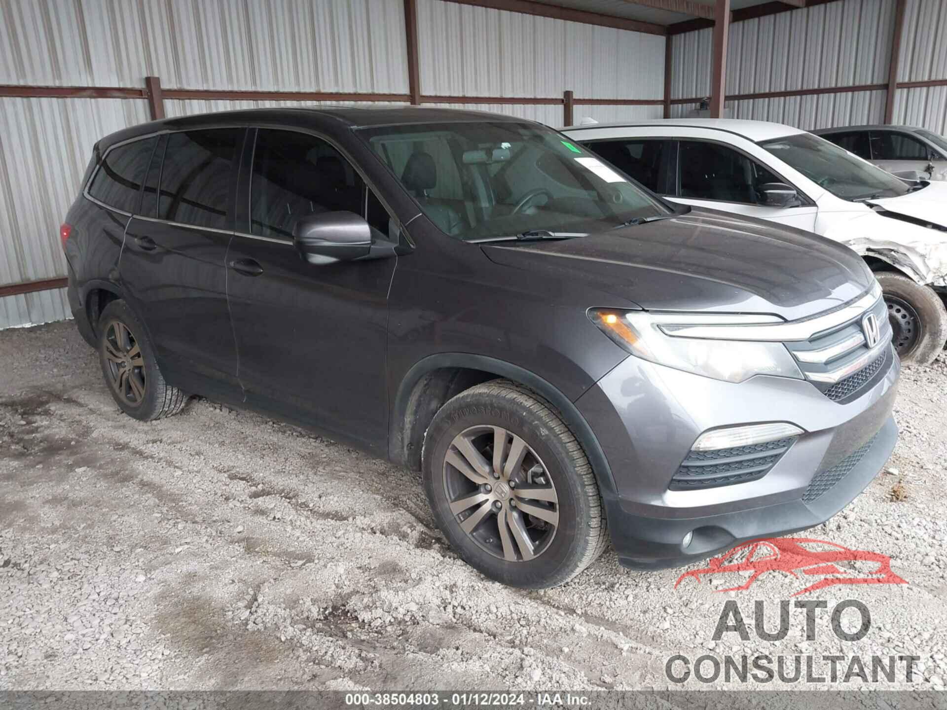 HONDA PILOT 2017 - 5FNYF6H55HB046120