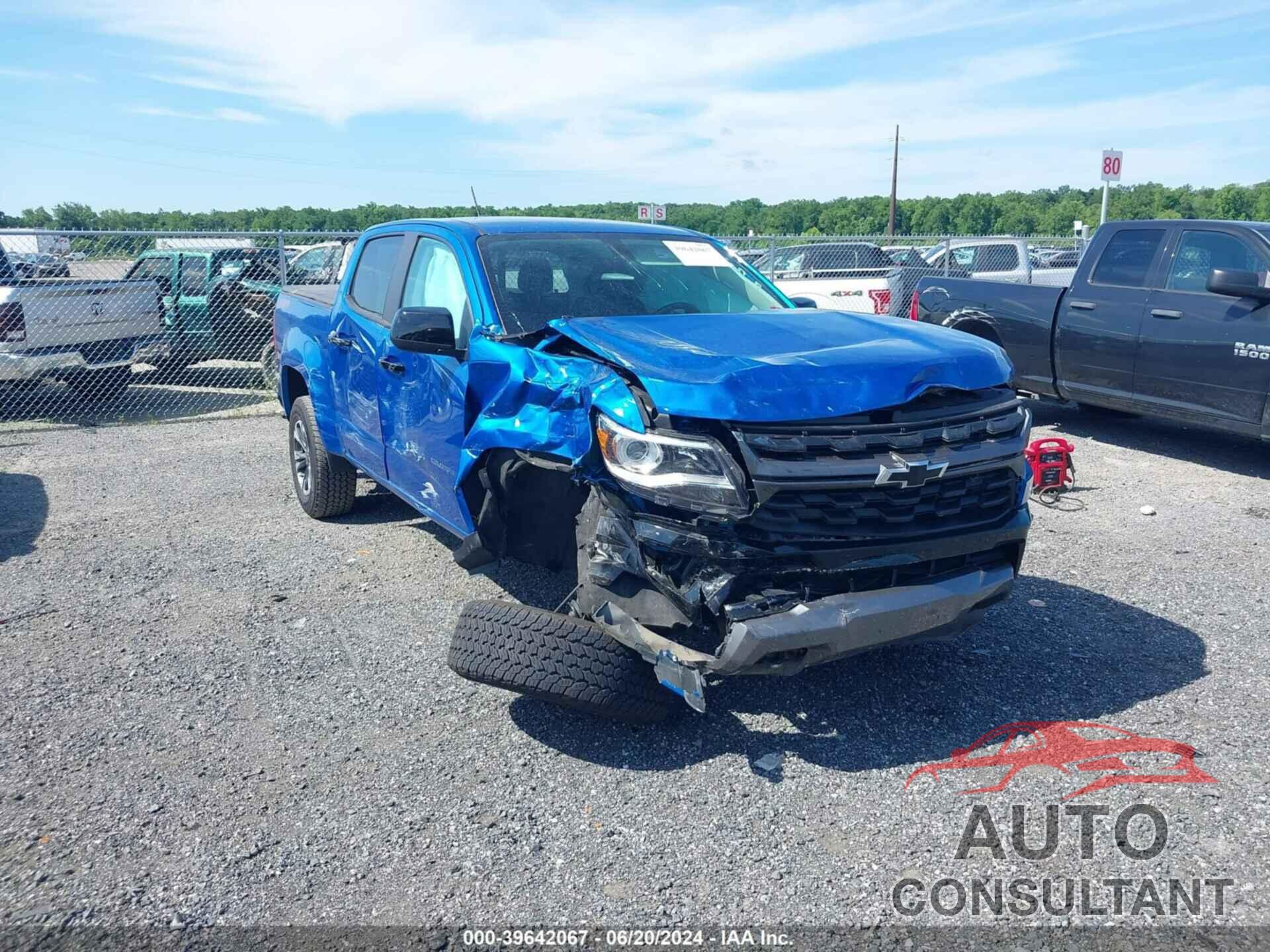 CHEVROLET COLORADO 2022 - 1GCGTDEN2N1330015