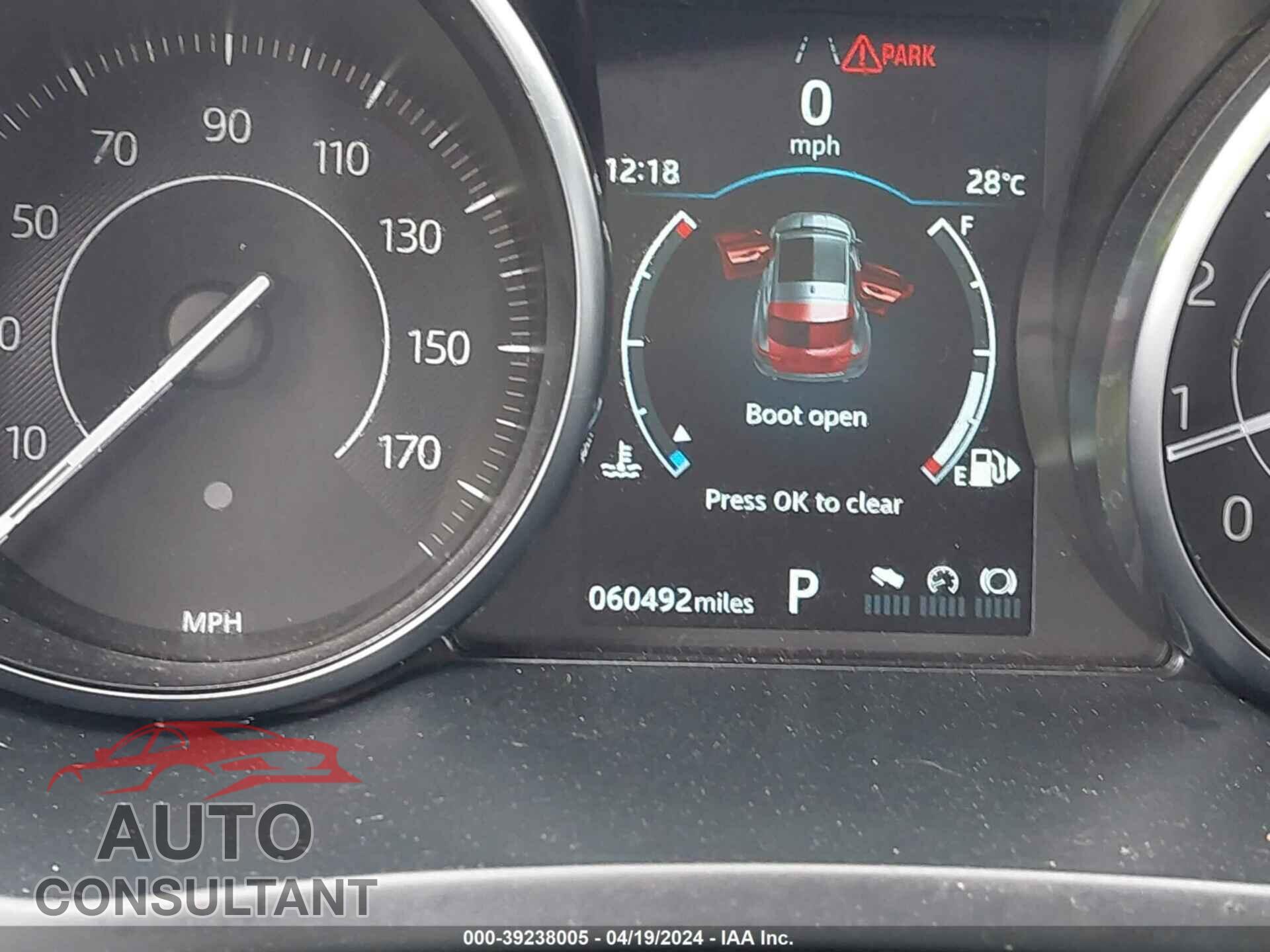 JAGUAR E-PACE 2019 - SADFJ2FX8K1Z63107