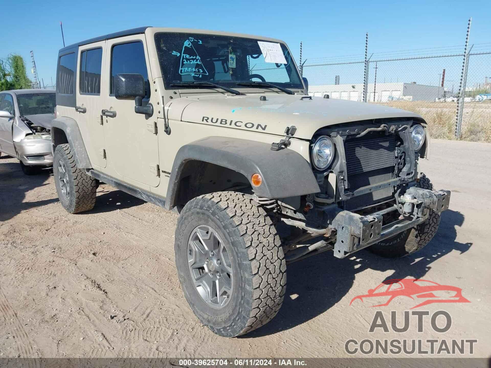 JEEP WRANGLER UNLIMITED 2017 - 1C4BJWFG5HL609639