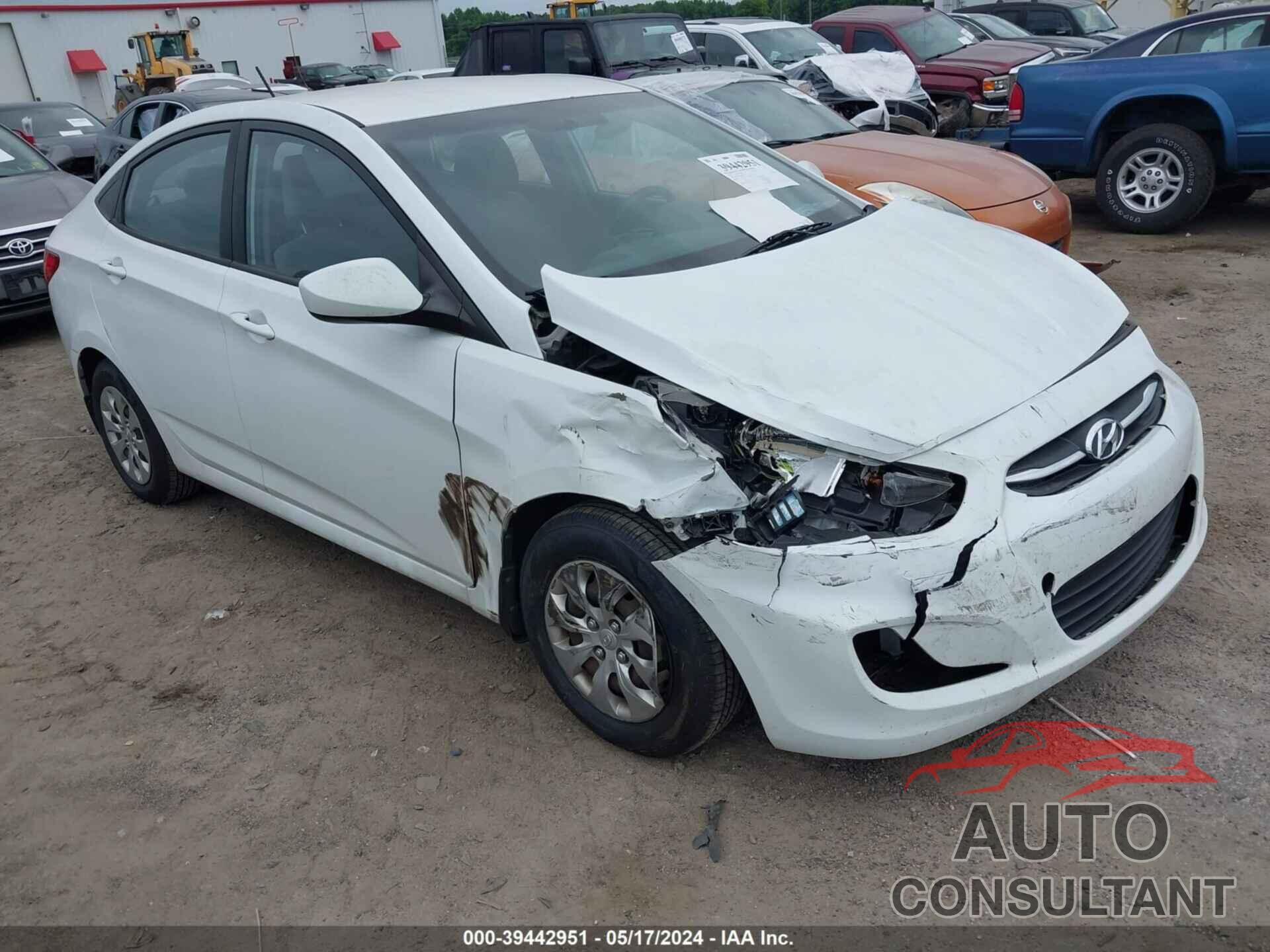 HYUNDAI ACCENT 2016 - KMHCT4AE0GU972170