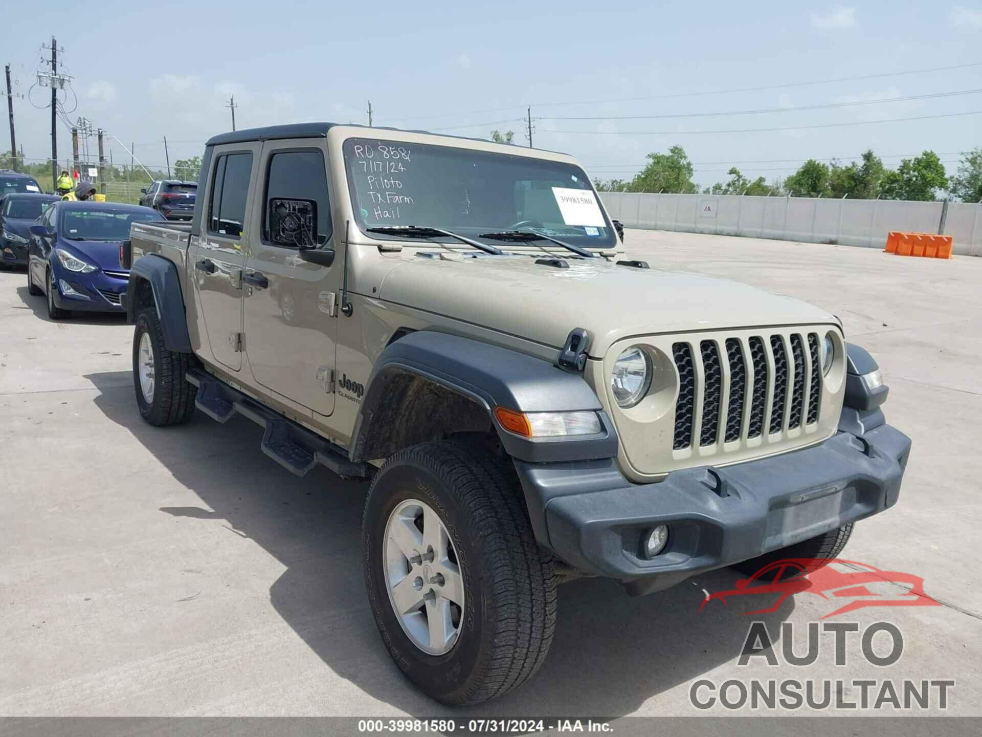 JEEP GLADIATOR 2020 - 1C6JJTAG8LL164363