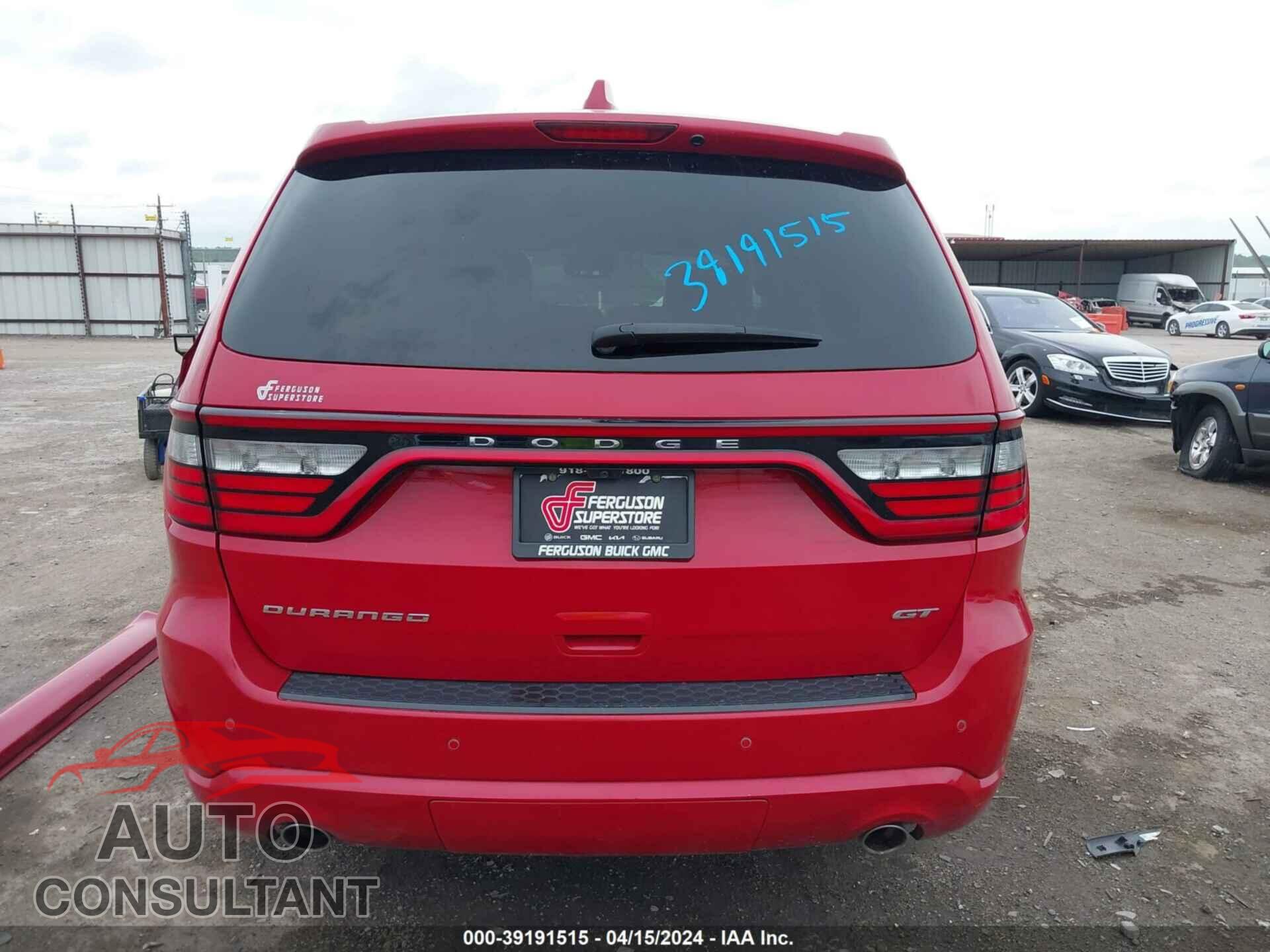 DODGE DURANGO 2019 - 1C4RDHDG3KC650279