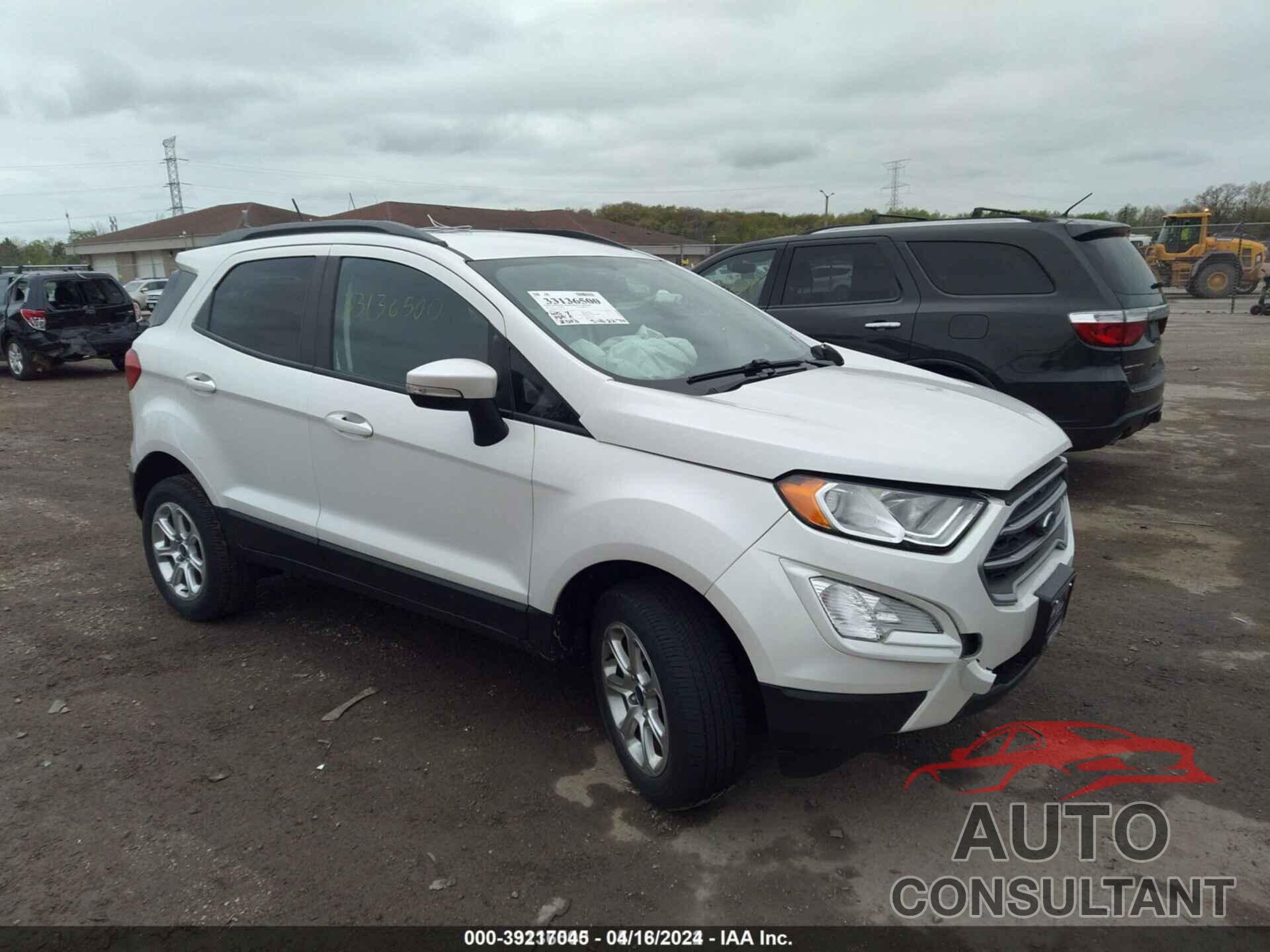 FORD ECOSPORT 2018 - MAJ6P1UL9JC192928