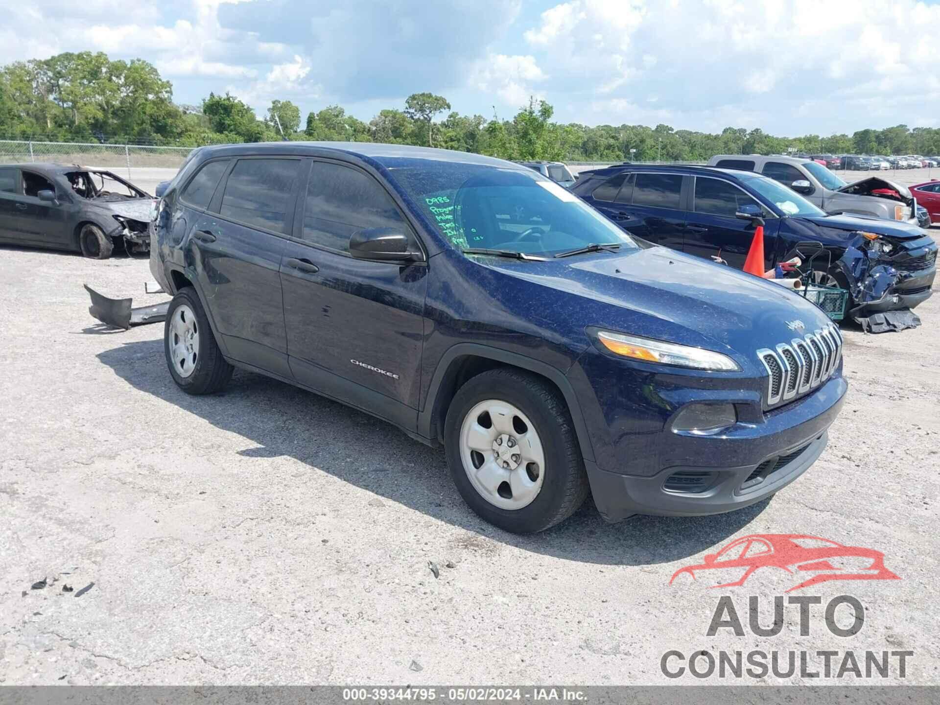 JEEP CHEROKEE 2016 - 1C4PJLAB2GW275020