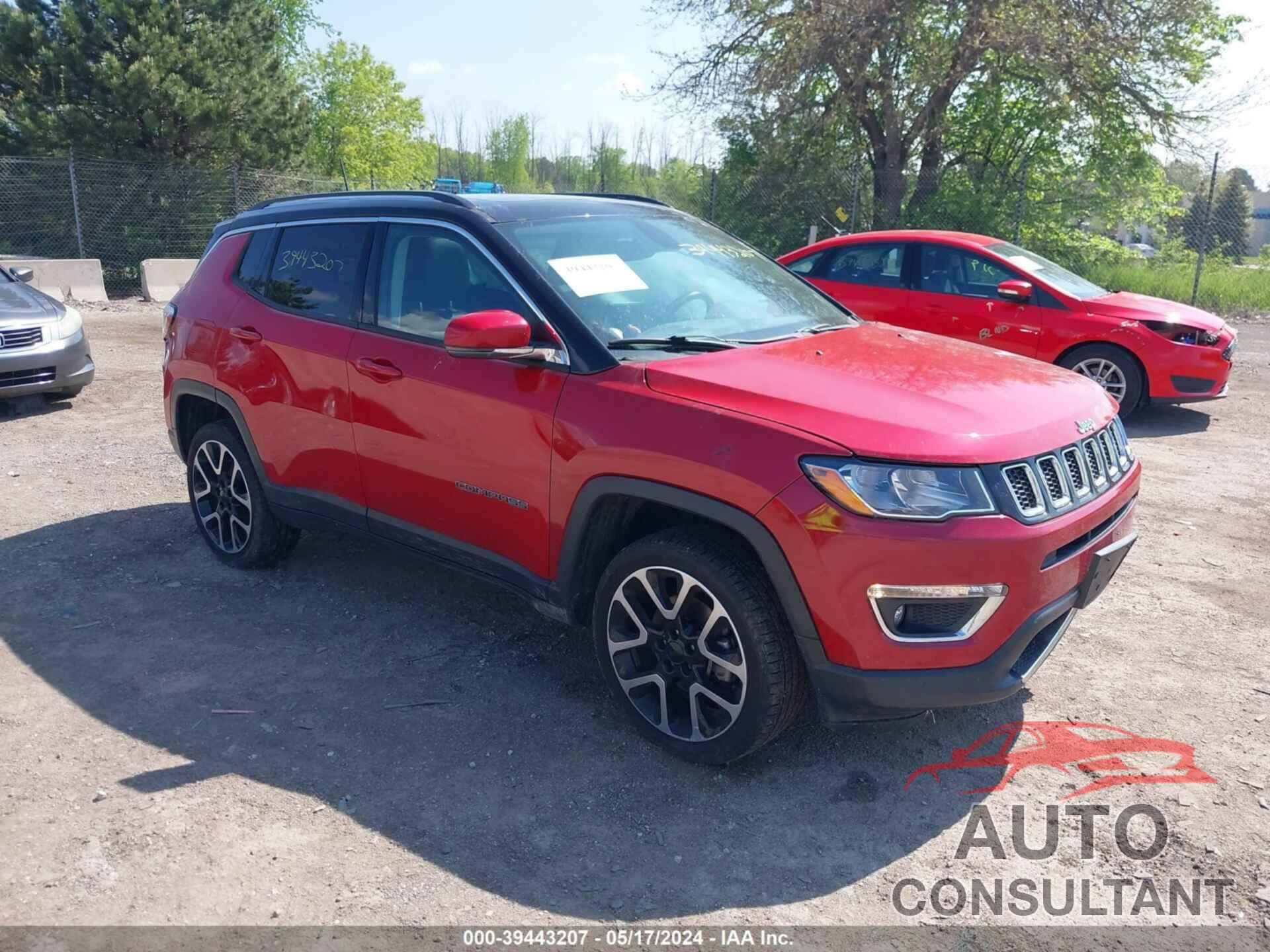 JEEP COMPASS 2018 - 3C4NJDCBXJT104555