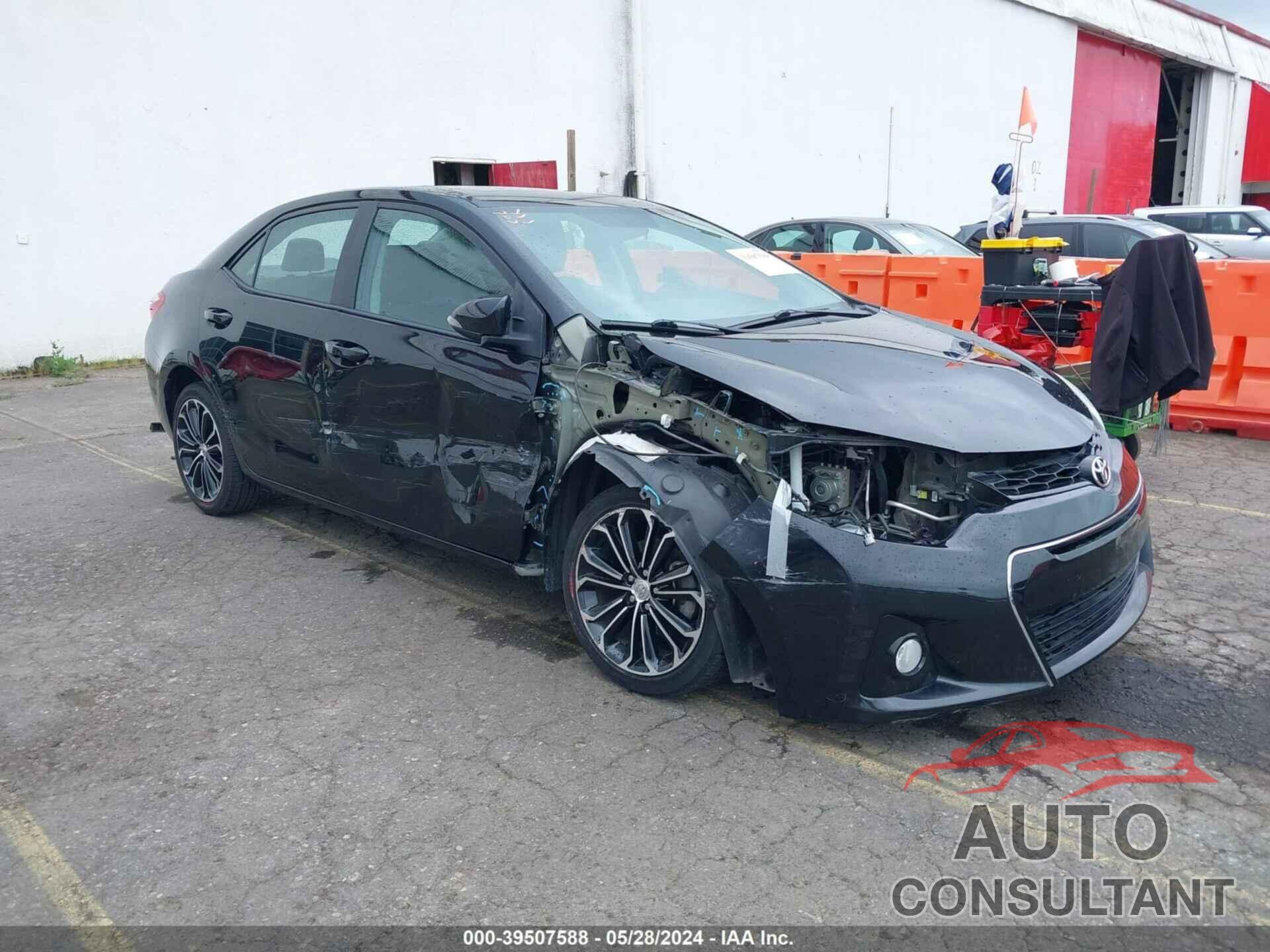 TOYOTA COROLLA 2016 - 2T1BURHEXGC656725