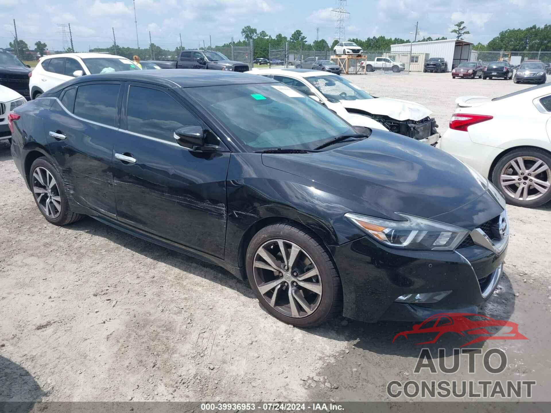 NISSAN MAXIMA 2016 - 1N4AA6APXGC422209