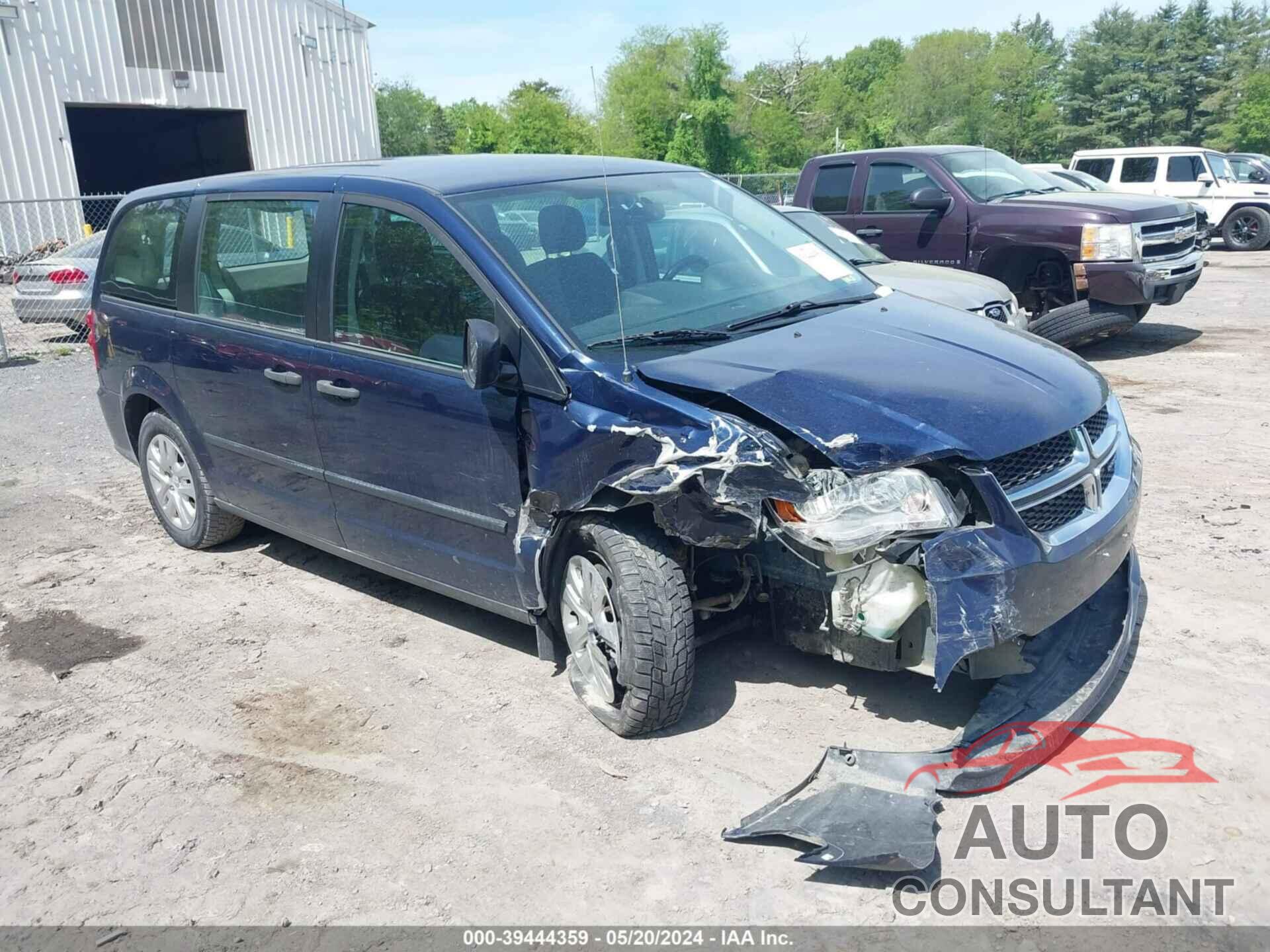 DODGE GRAND CARAVAN 2016 - 2C4RDGBG8GR203409