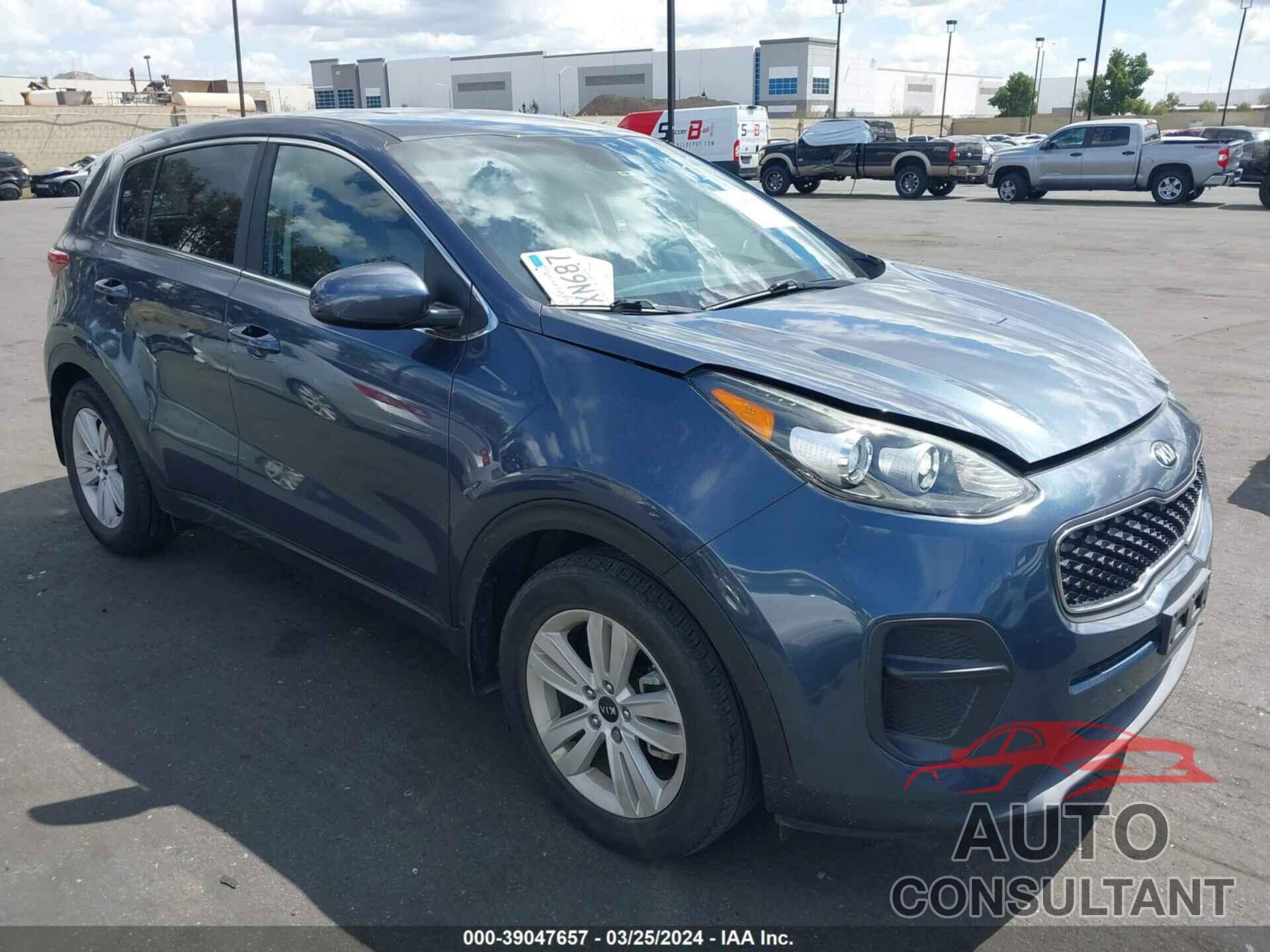 KIA SPORTAGE 2019 - KNDPM3AC6K7625266