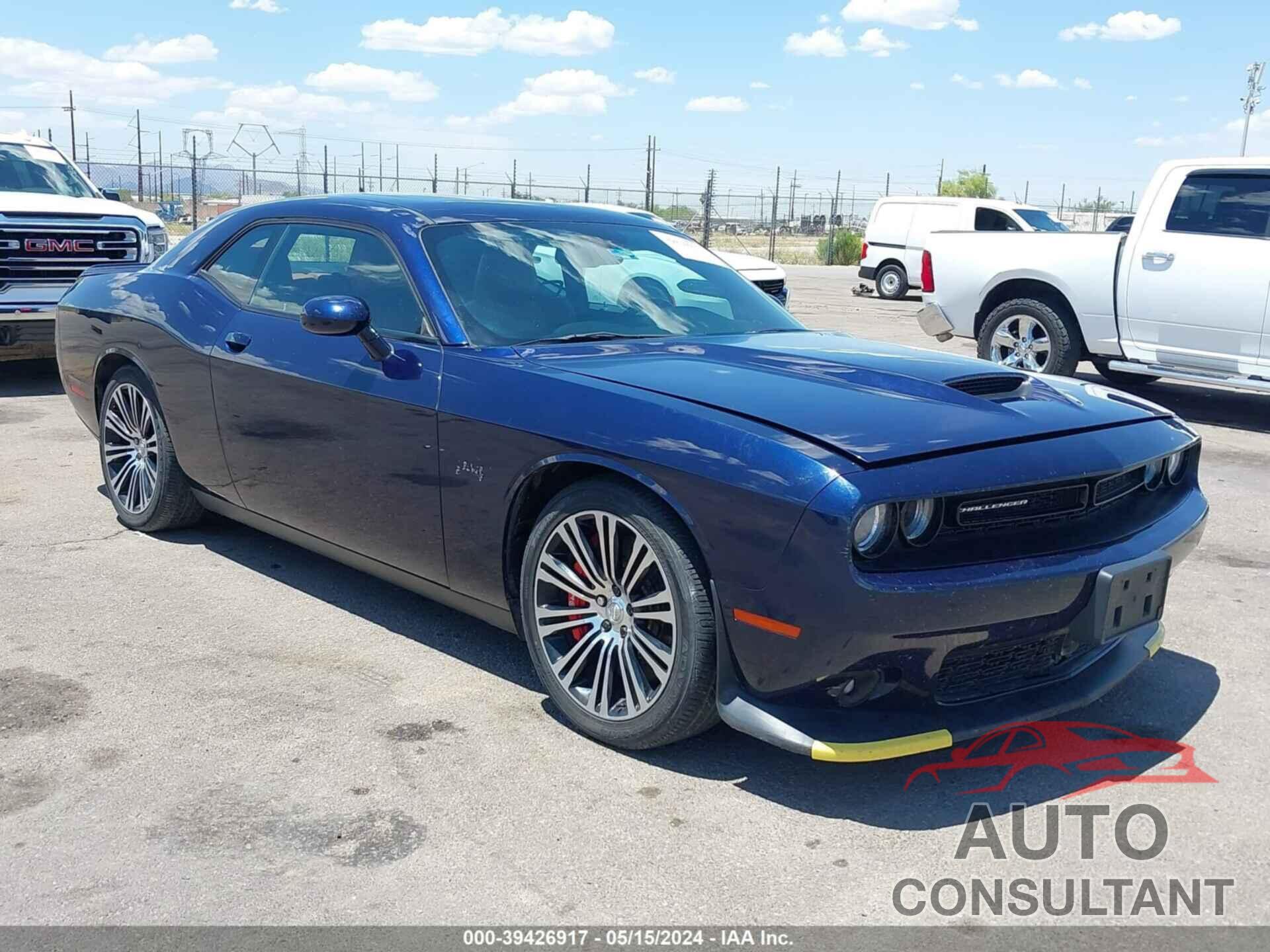 DODGE CHALLENGER 2016 - 2C3CDZDJ7GH349742