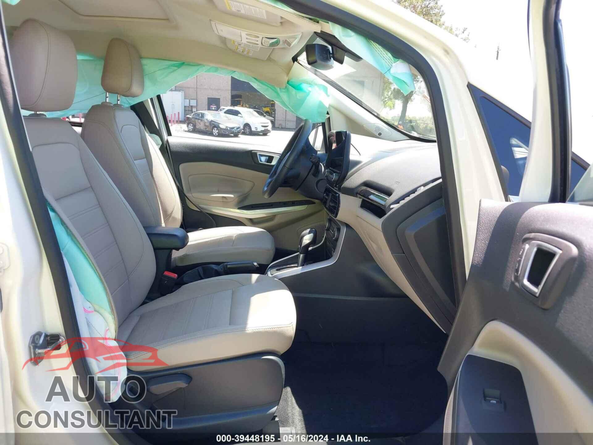 FORD ECOSPORT 2020 - MAJ6S3KL5LC330139