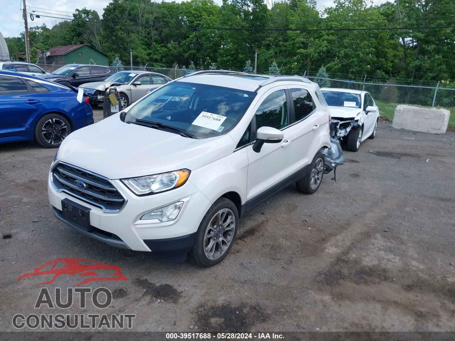 FORD ECOSPORT 2022 - MAJ6S3KL4NC465907