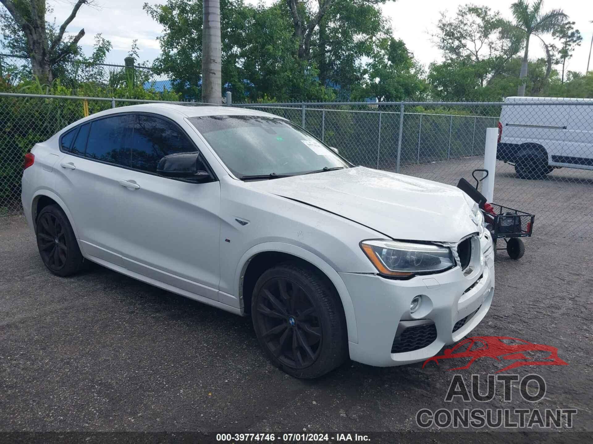 BMW X4 2016 - 5UXXW7C50G0M91188