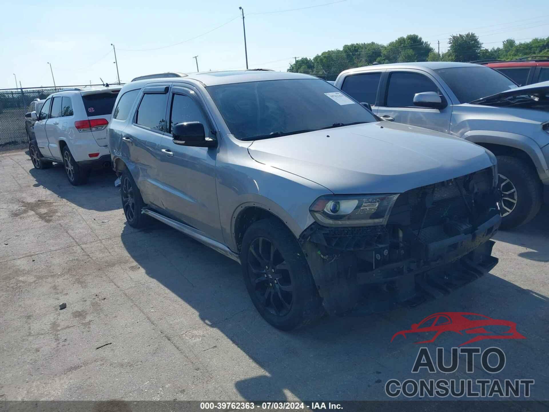 DODGE DURANGO 2019 - 1C4RDJDG6KC848152
