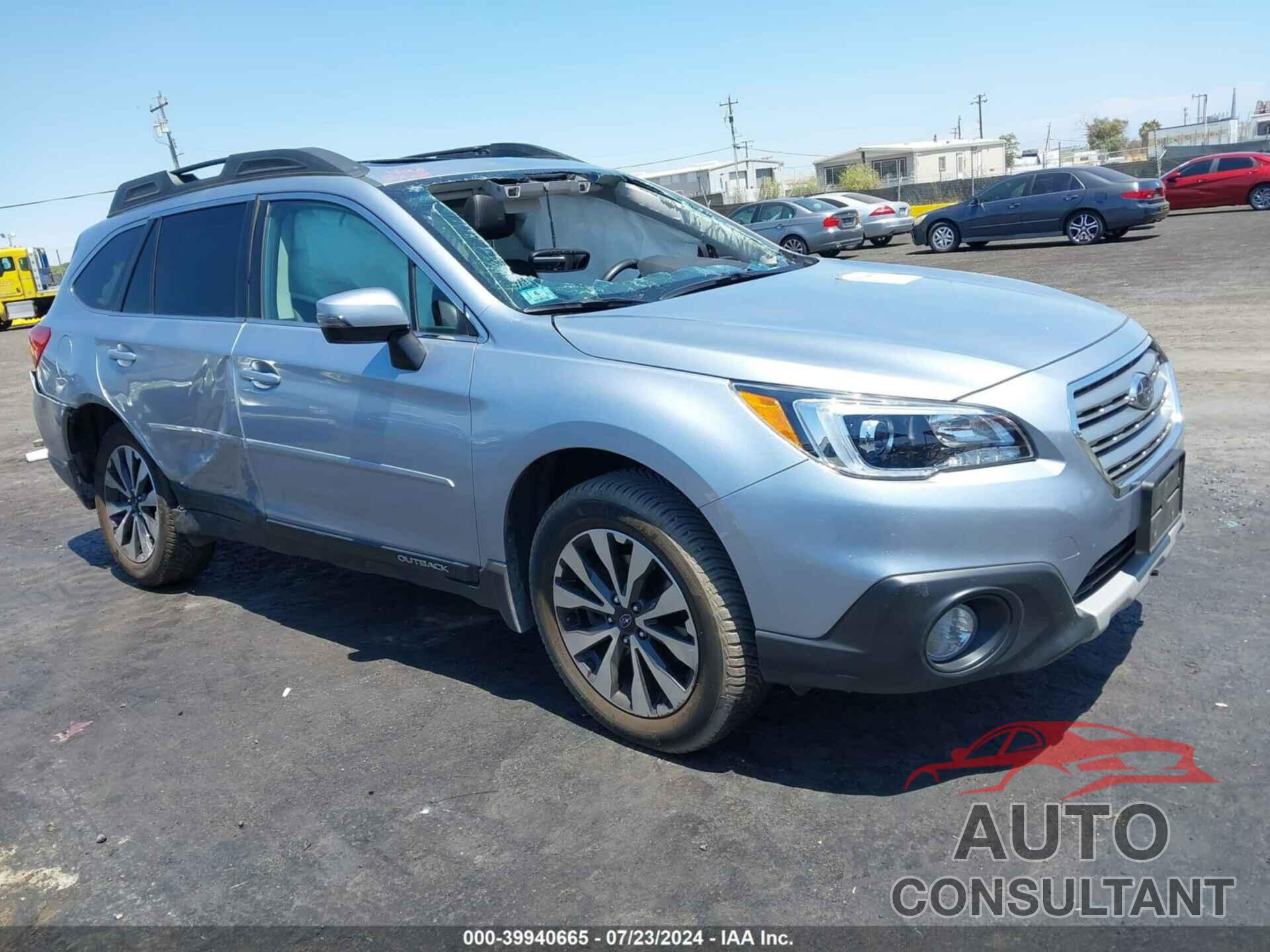 SUBARU OUTBACK 2015 - 4S4BSANC1F3324072