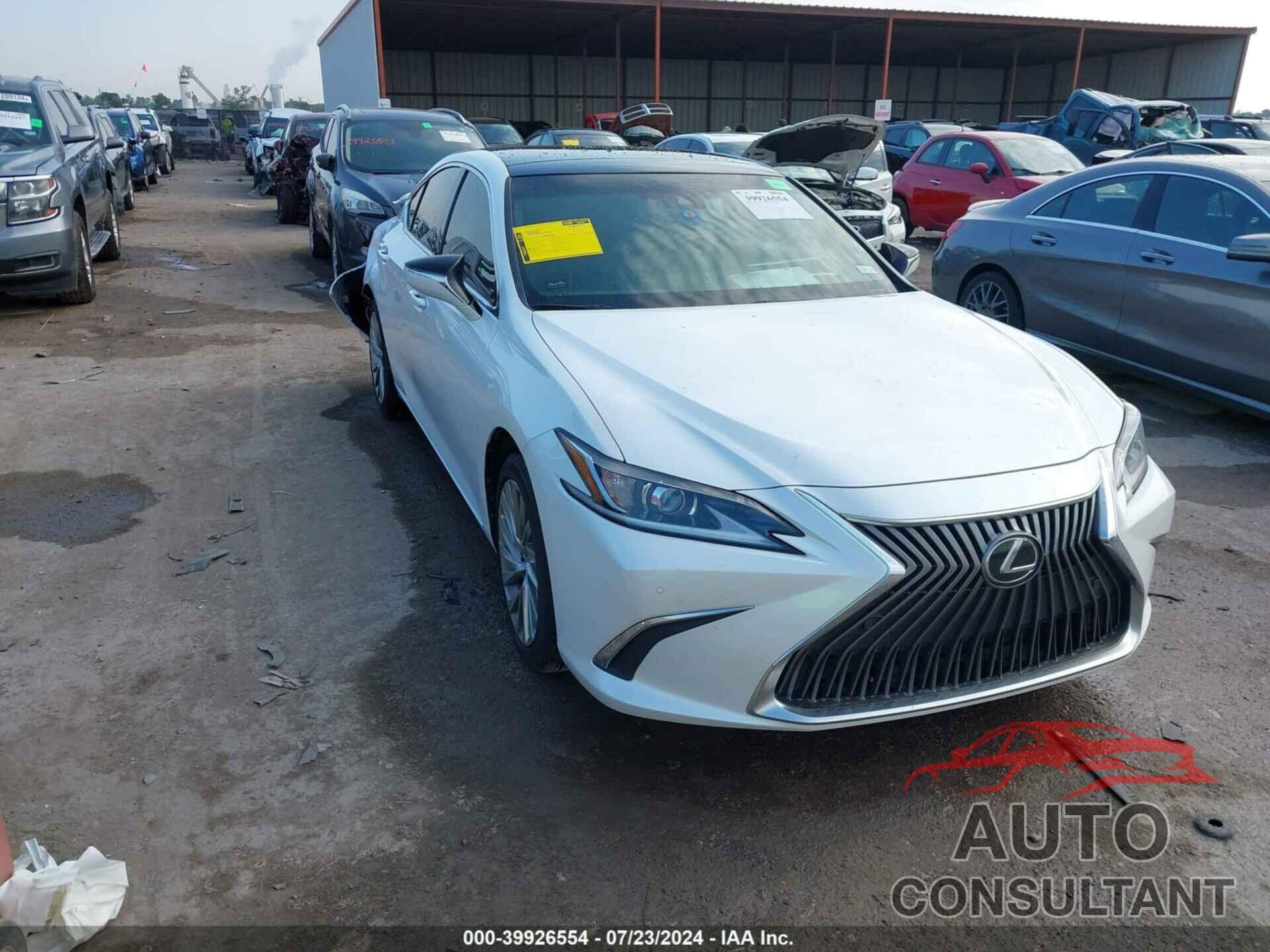 LEXUS ES 350 2019 - 58ABZ1B16KU015662