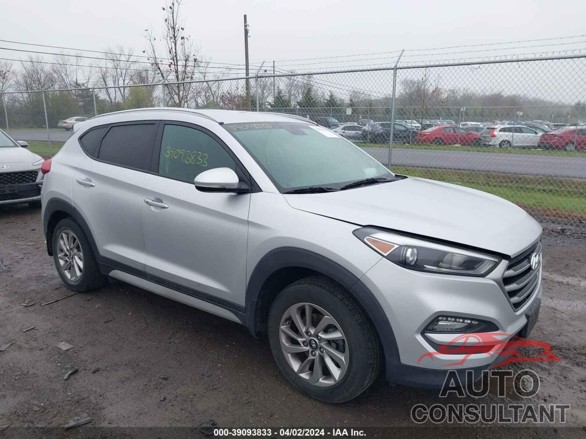 HYUNDAI TUCSON 2018 - KM8J3CA40JU719656