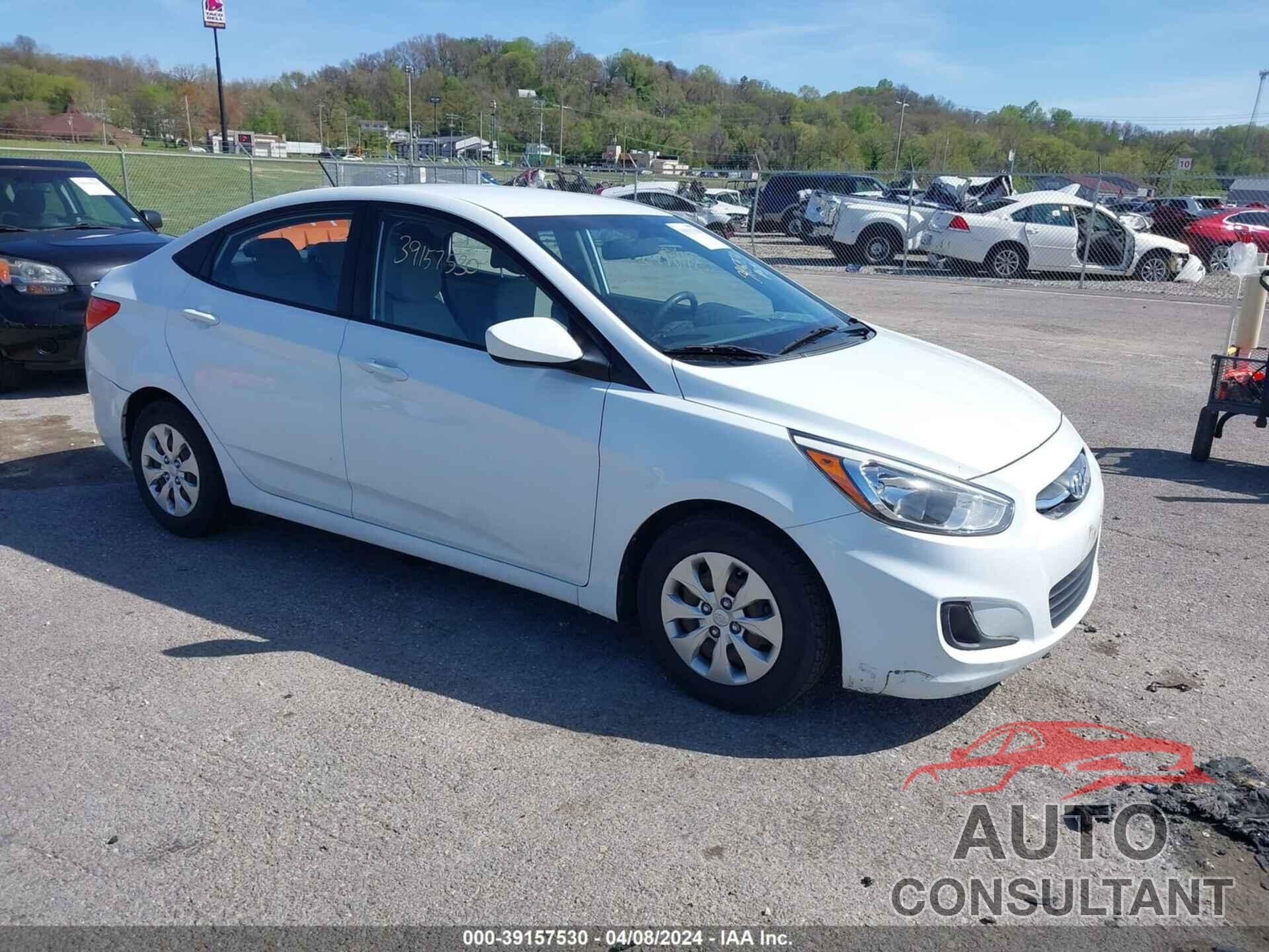 HYUNDAI ACCENT 2016 - KMHCT4AE1GU135458