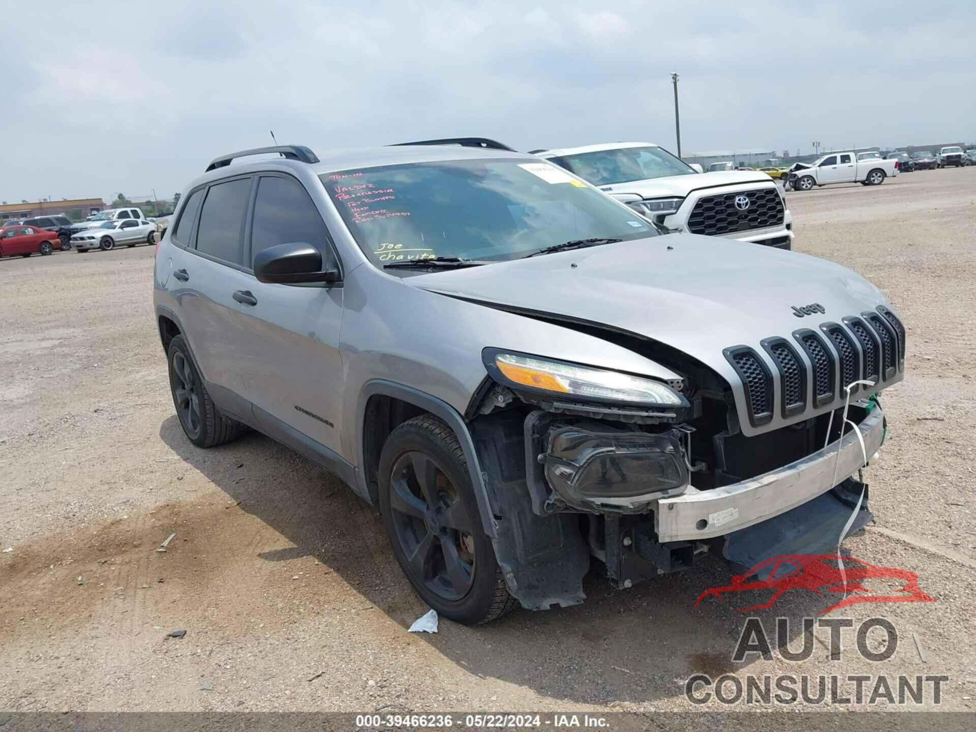 JEEP CHEROKEE 2016 - 1C4PJLAB9GW307493