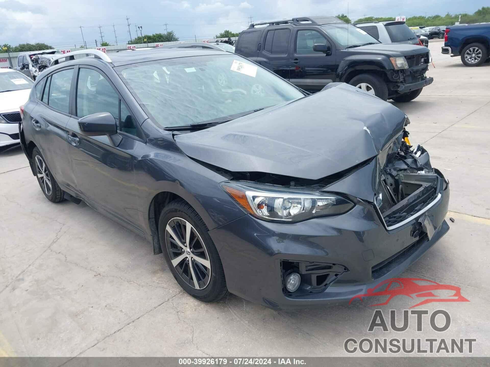 SUBARU IMPREZA 2019 - 4S3GTAD65K3702410