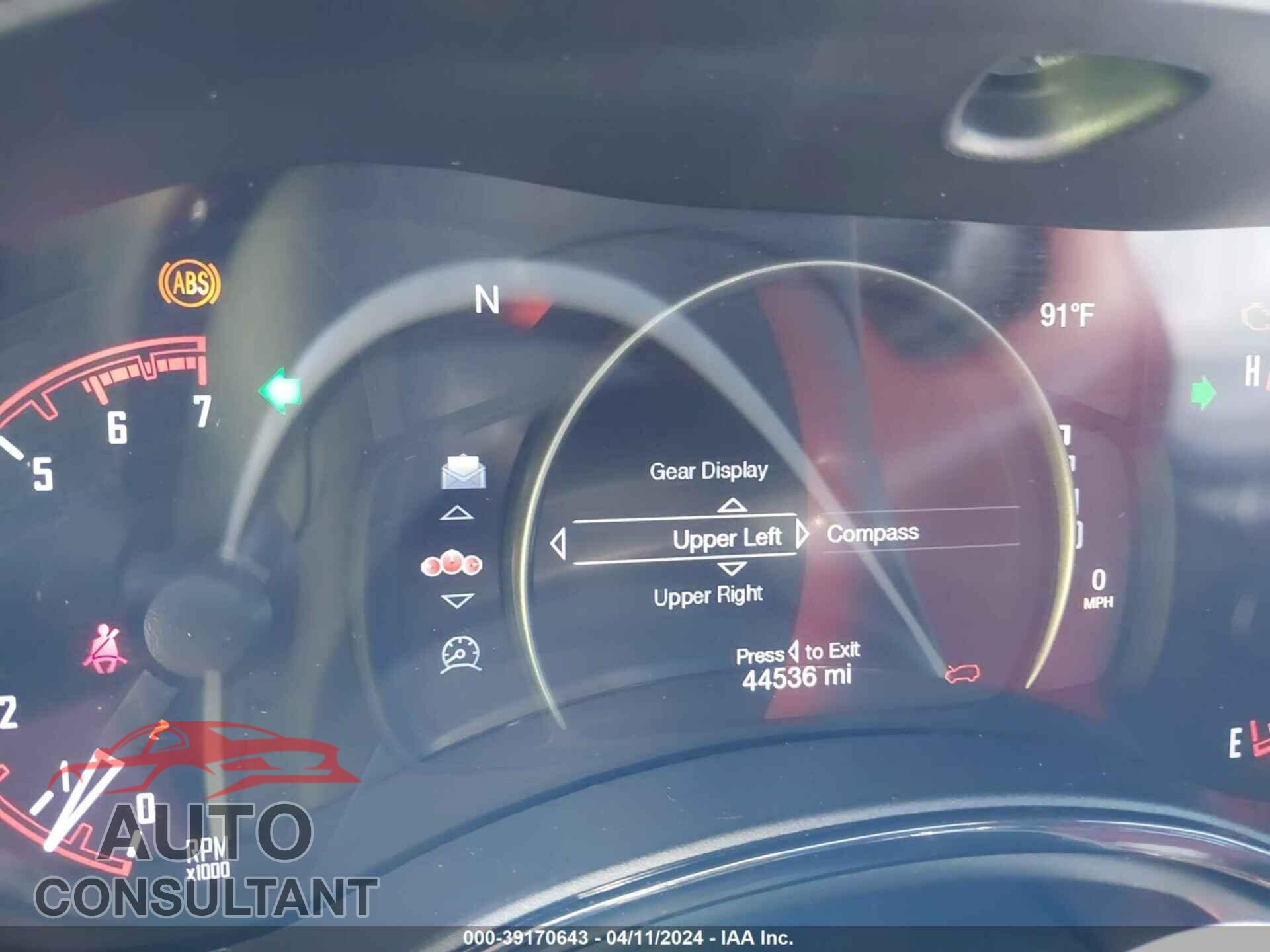DODGE DURANGO 2021 - 1C4SDHCT6MC554035